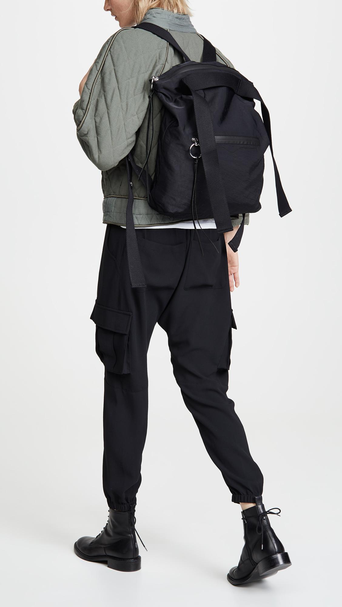 rebecca minkoff nylon convertible backpack