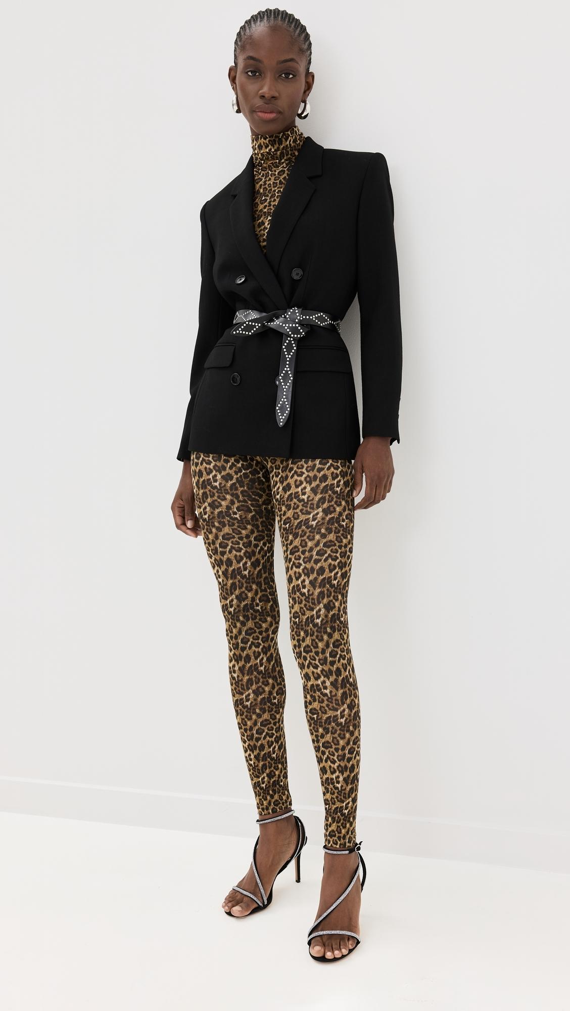 【Isabel Marant】 Joshuaフローラルレギンス Isabel Marant JOSHUA レギンス - Leopard | FWRD