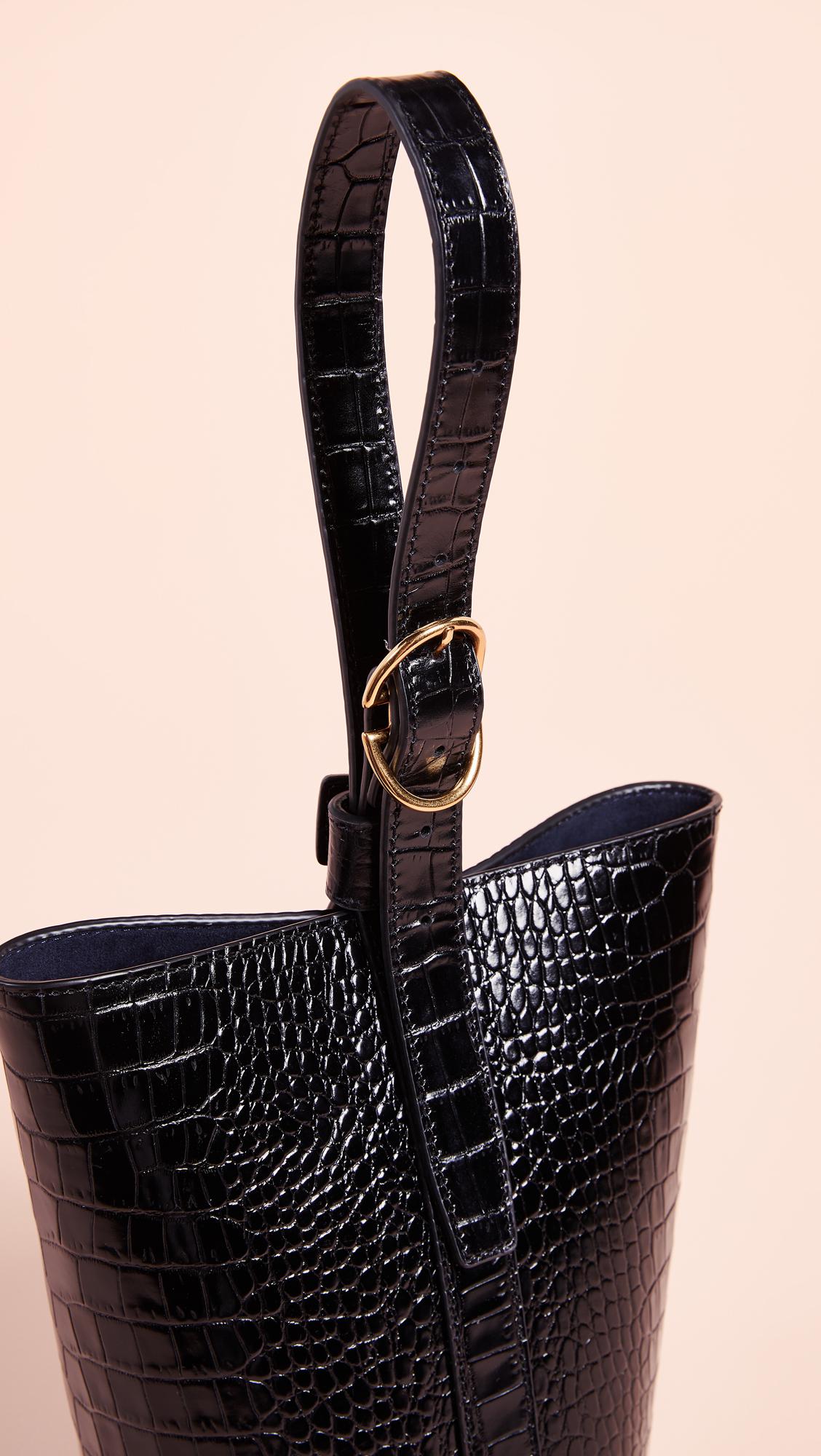 trademark small classic bucket bag