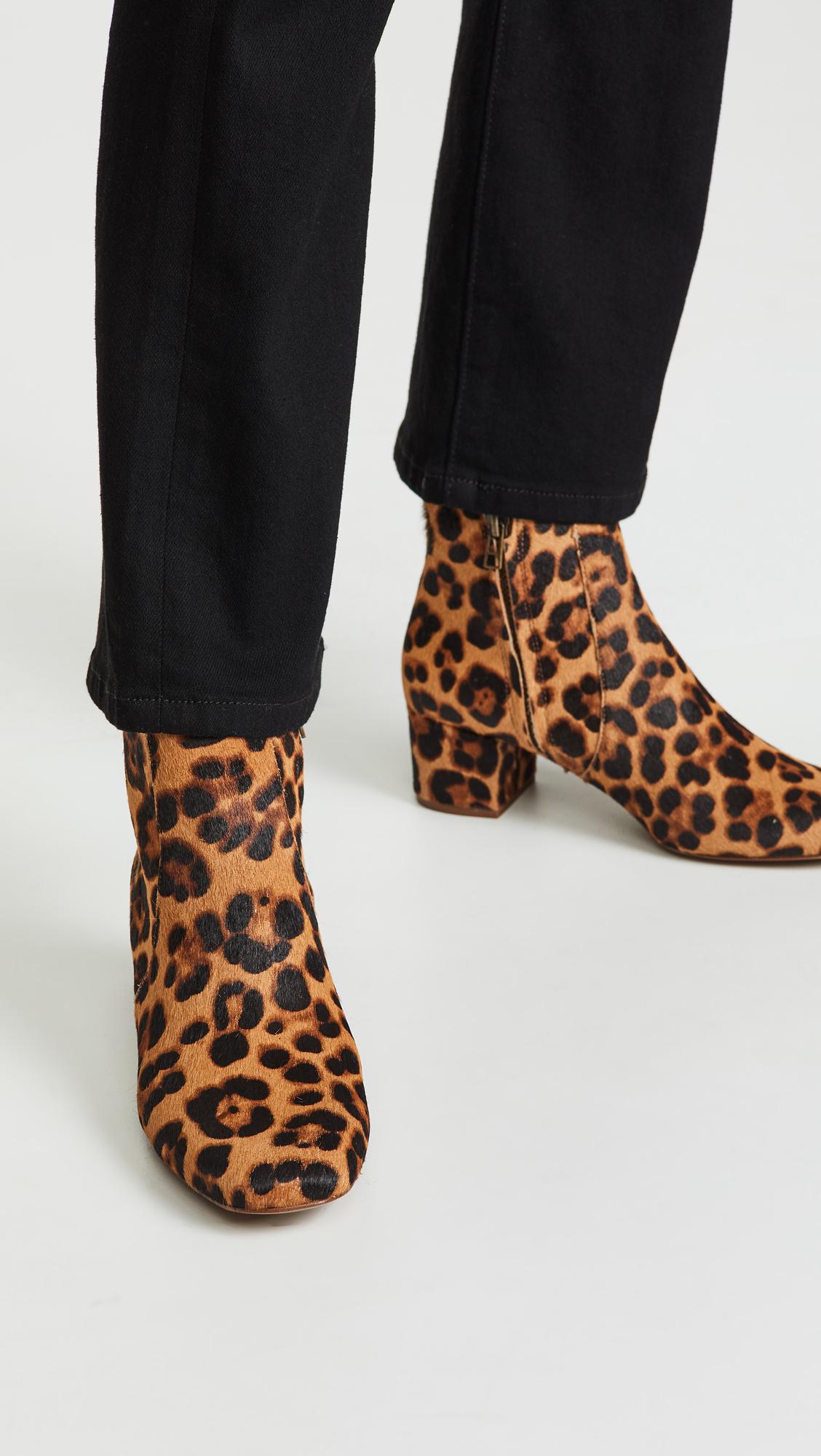 madewell jada boot leopard