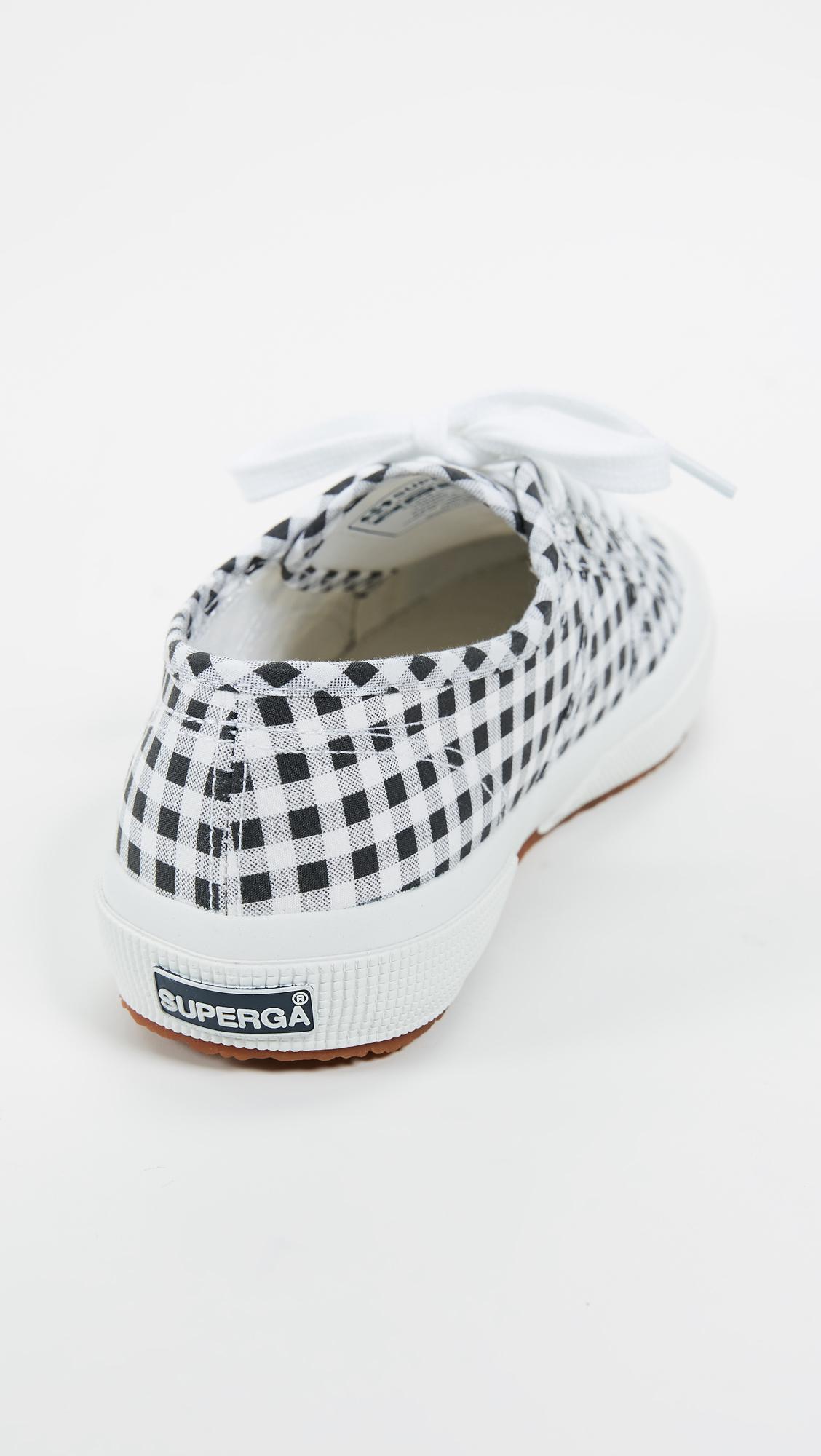 superga 2750 gingham sneaker