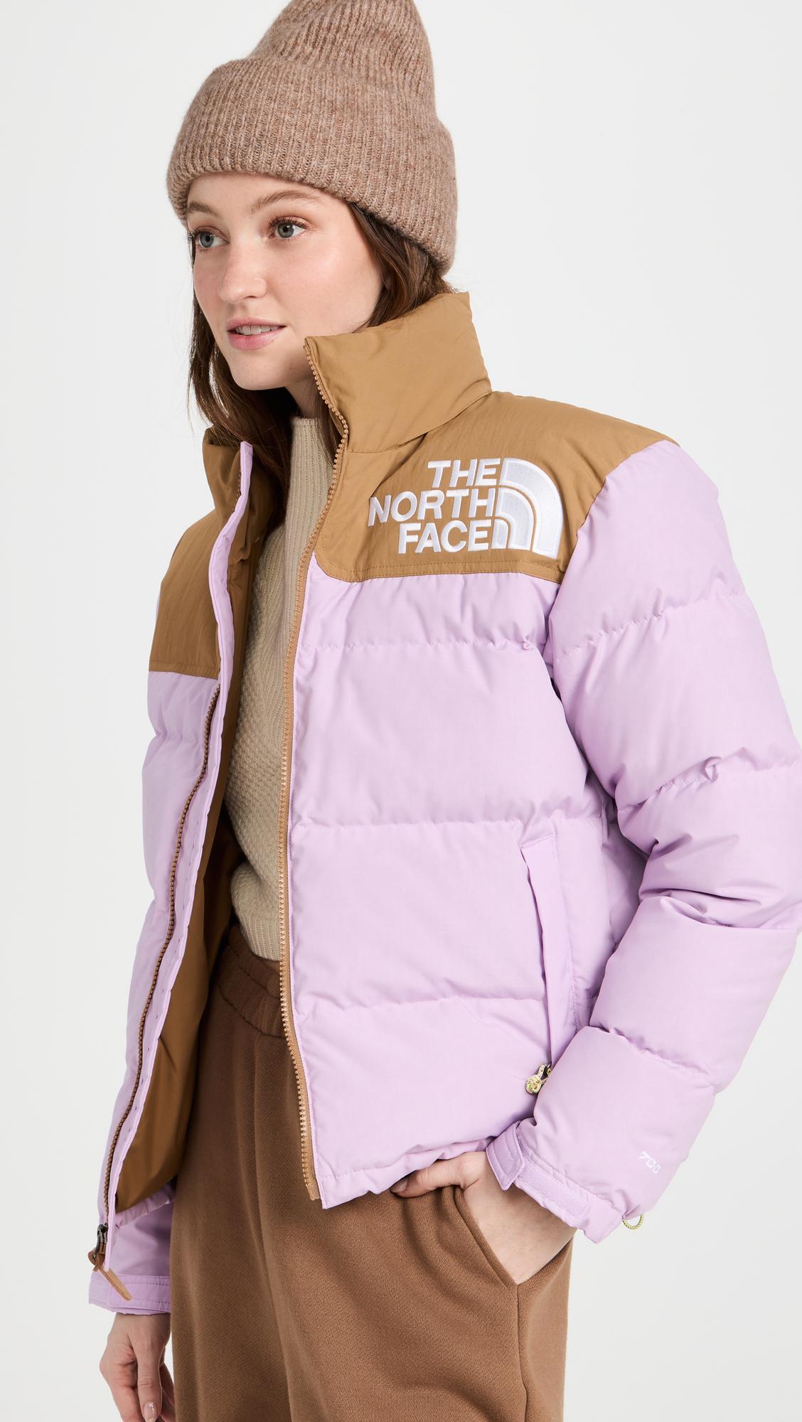 The North Face Womens 92 Lowfi Hitek Nuptse Jacket in Pink Lyst Canada