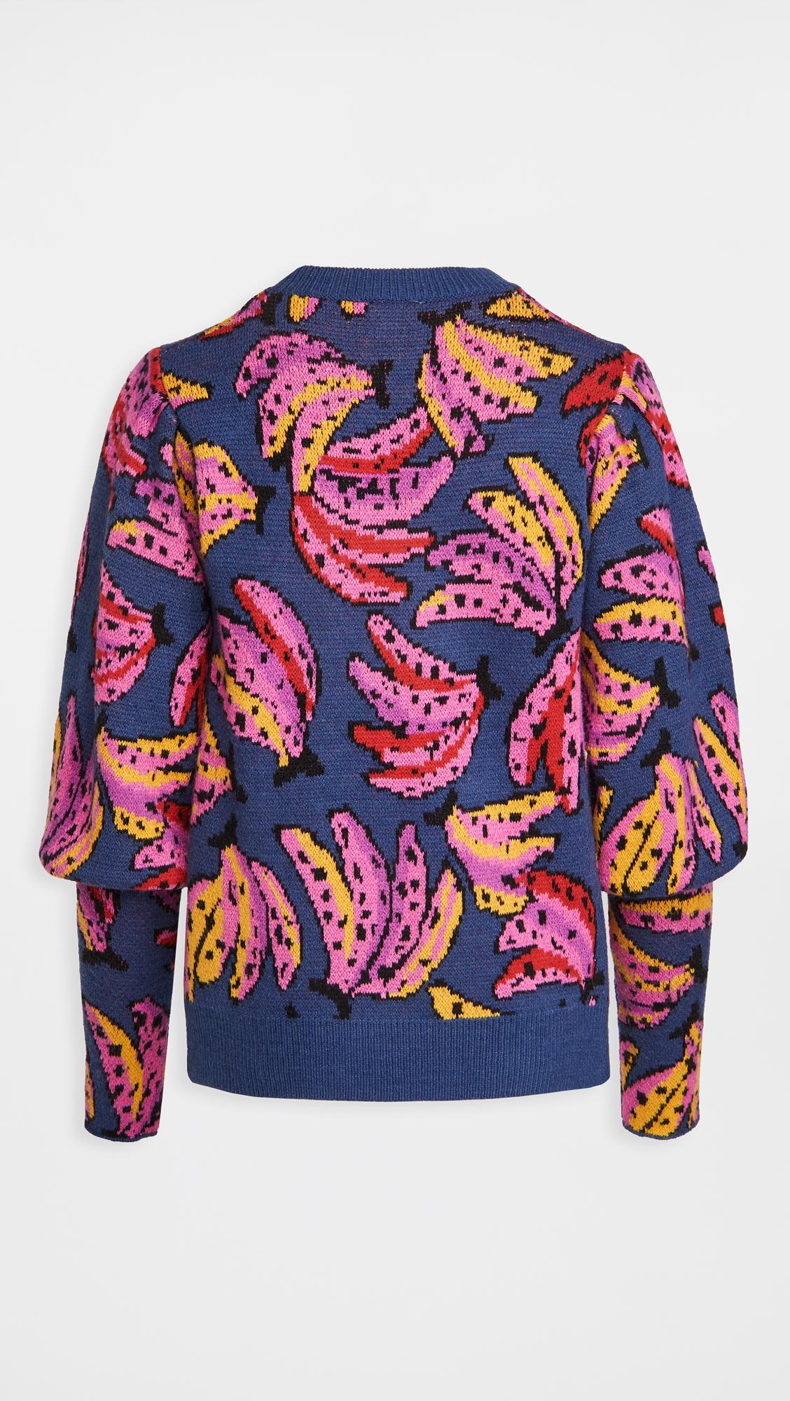 FARM Rio Banana Bunch Sweater | Lyst