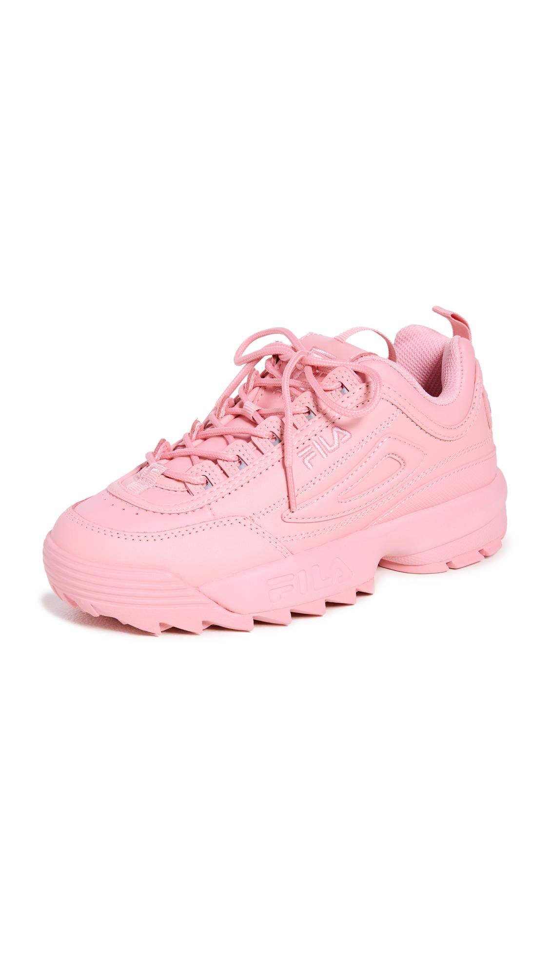 Fila Disruptor Ii Premium Sneakers in Pink | Lyst