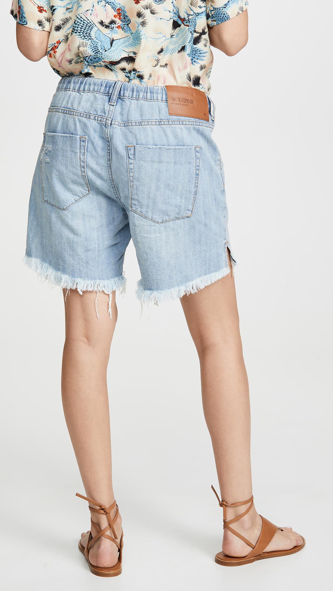 one teaspoon boyfriend shorts