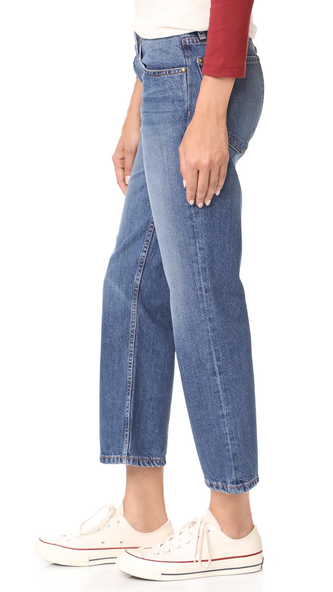 The Great Denim The Relaxed Nerd Jeans in Blue - Lyst