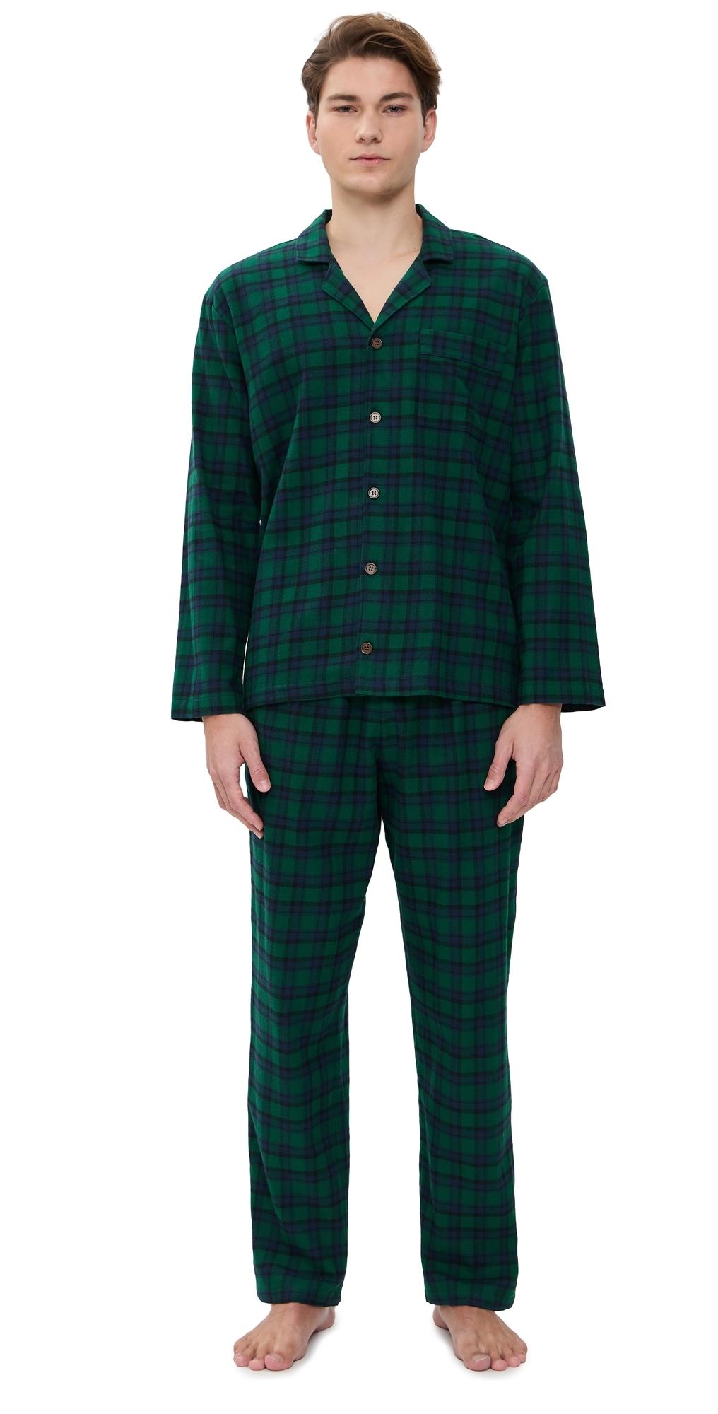 Green Pajamas for Men Lyst