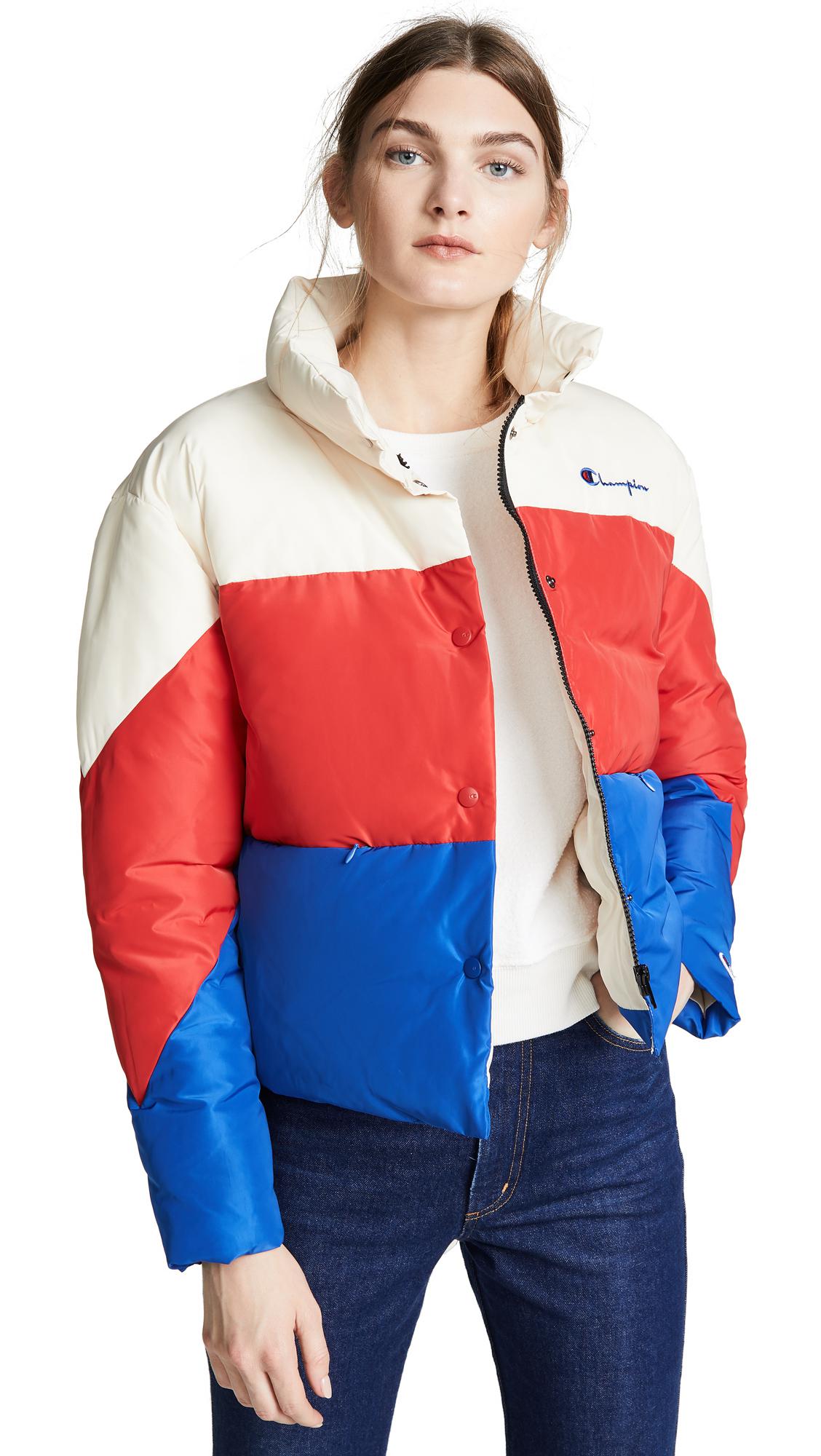 champion red jacket
