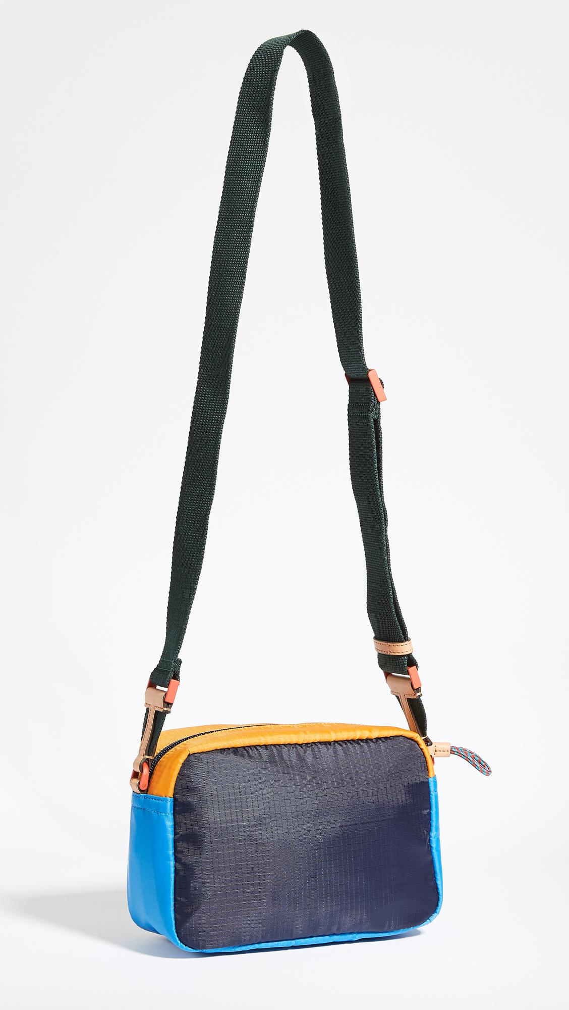 Tory Sport Ripstop Nylon Crossbody Bag in Blue