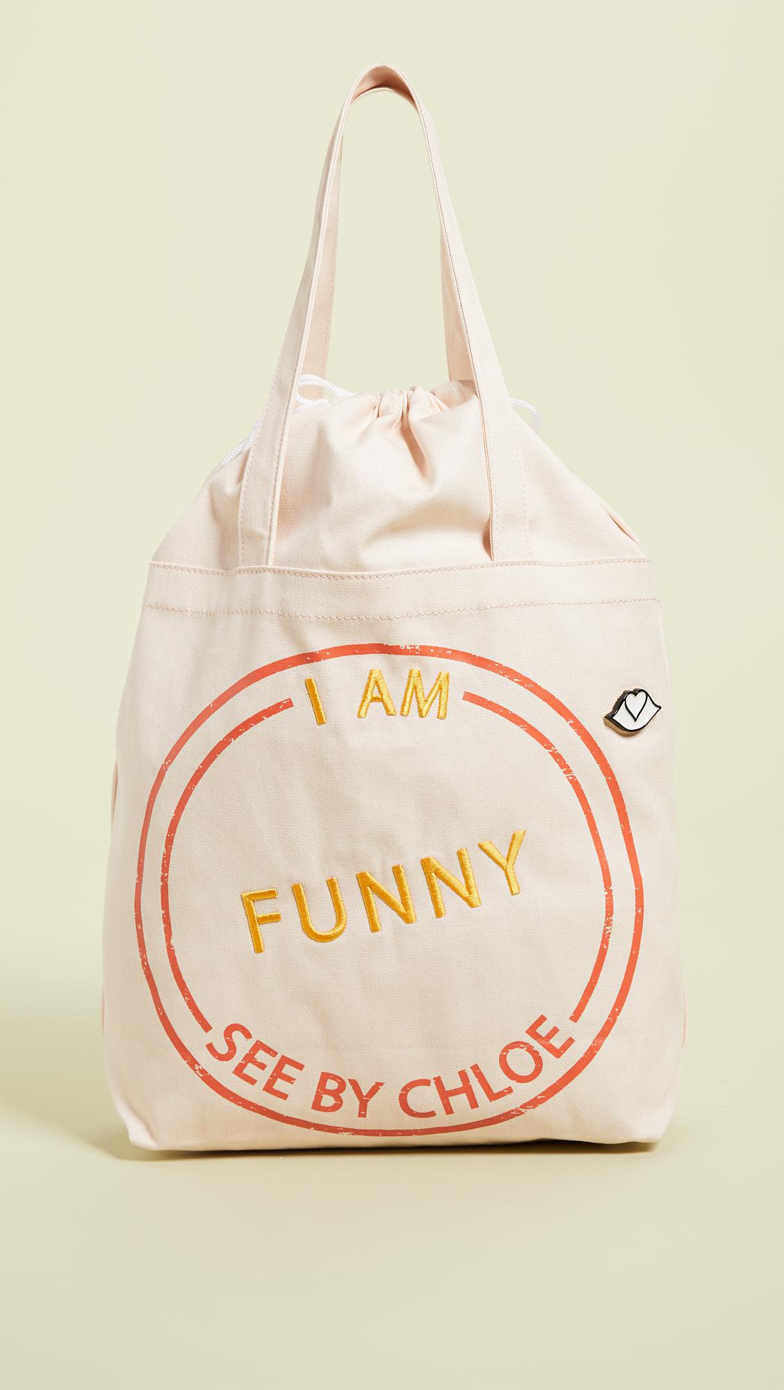 chloe canvas bag