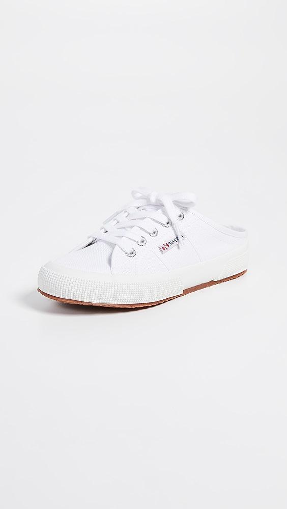 Superga Mule Sneakers in White | Lyst