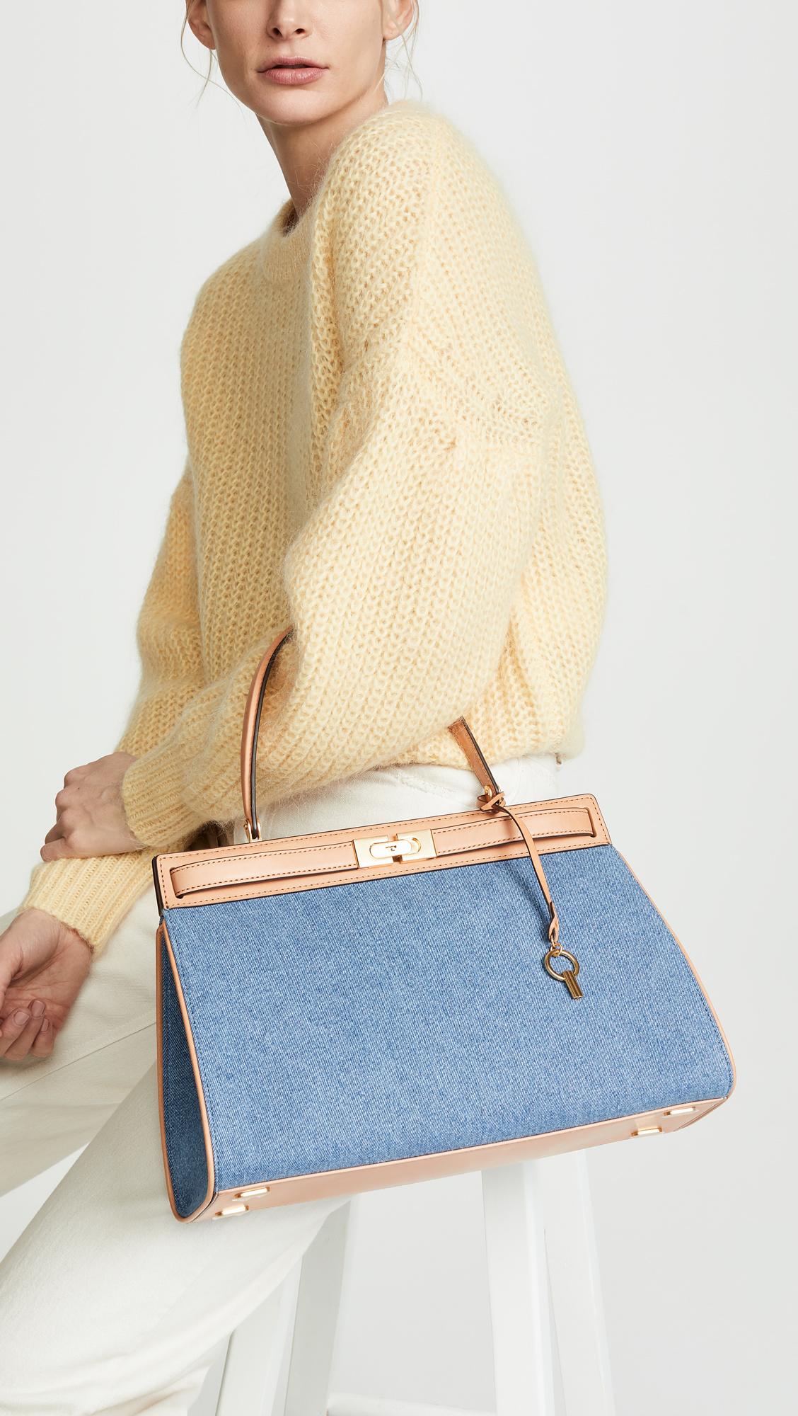 Tory Burch Blue Denim - Jeans Handbag 