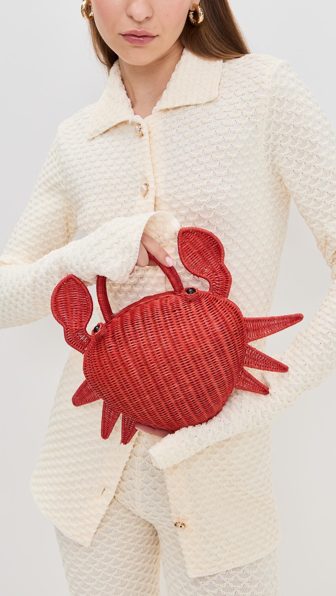 Serpui John Crab Bag in Red | Lyst
