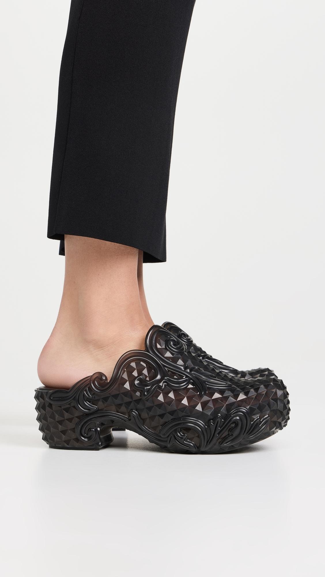Melissa X Y/Project Court Clogs in Black | Lyst Melissa X Y/Project Court Clogs in Black | Lyst