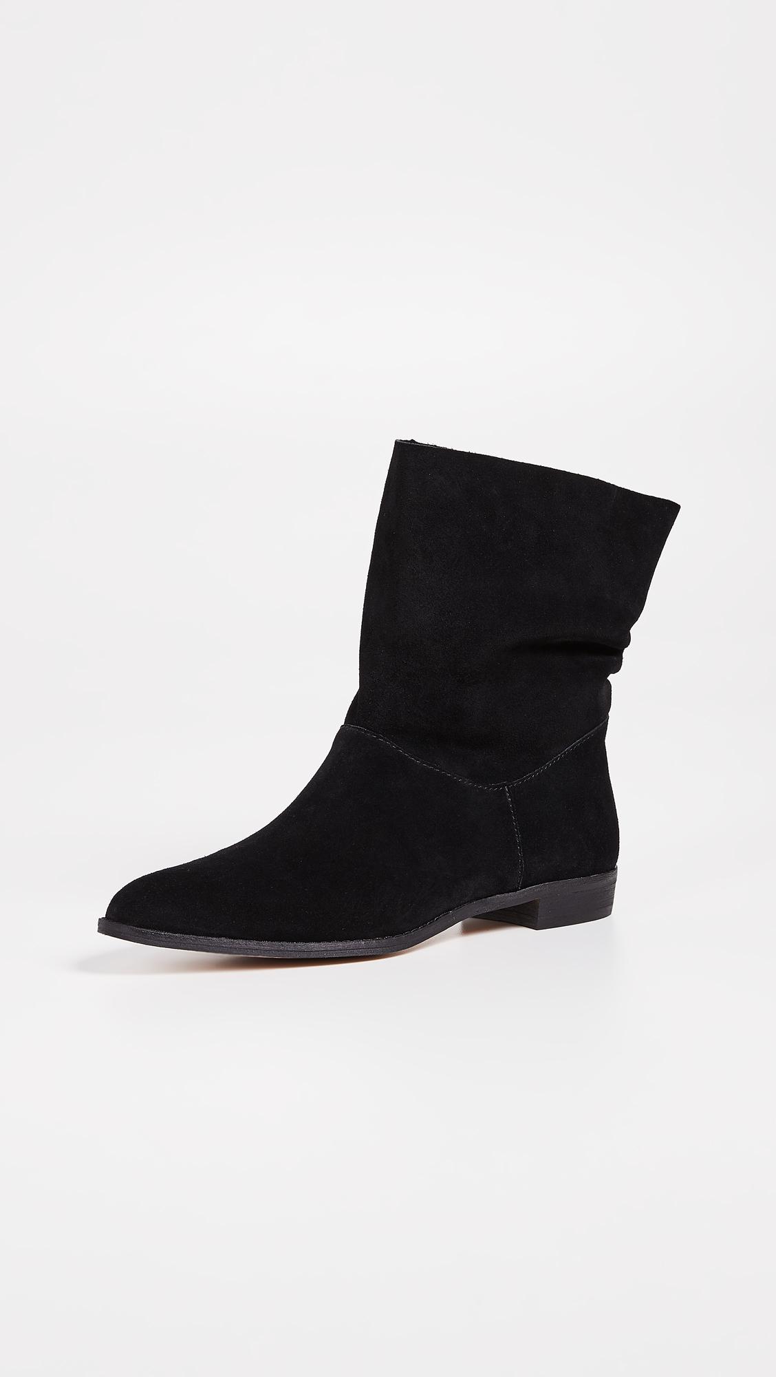 splendid claudia suede booties