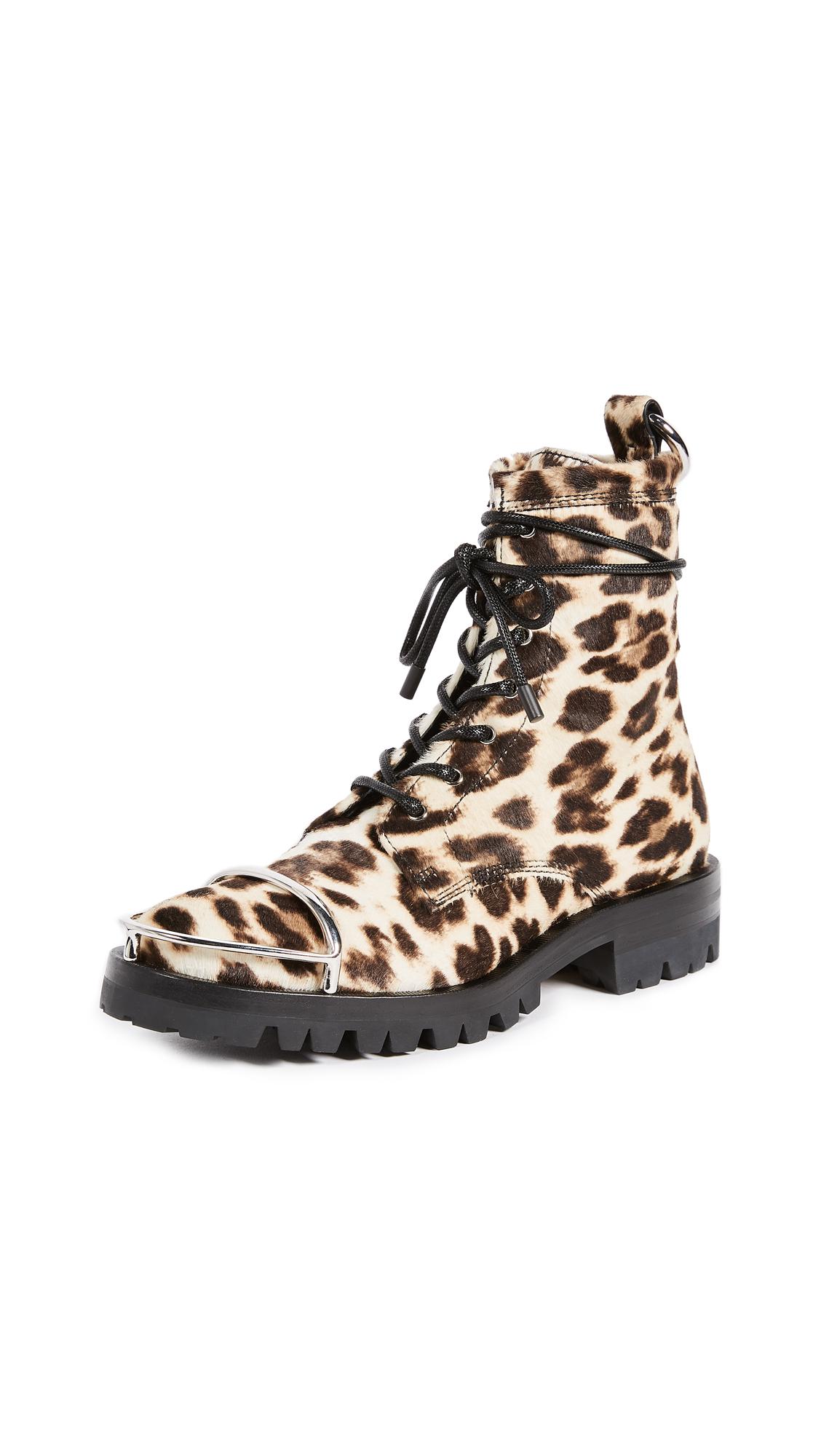 alexander wang leopard boots