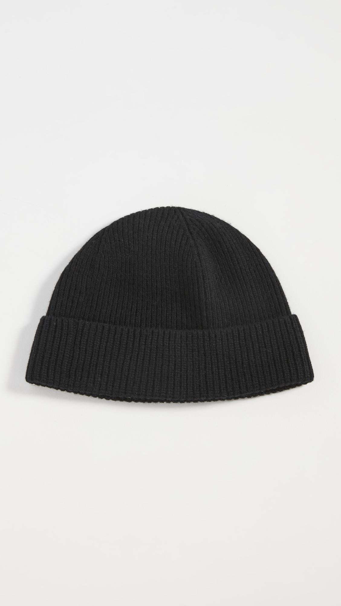 Polo Ralph Lauren Signature Cuff Hat in Black for Men | Lyst
