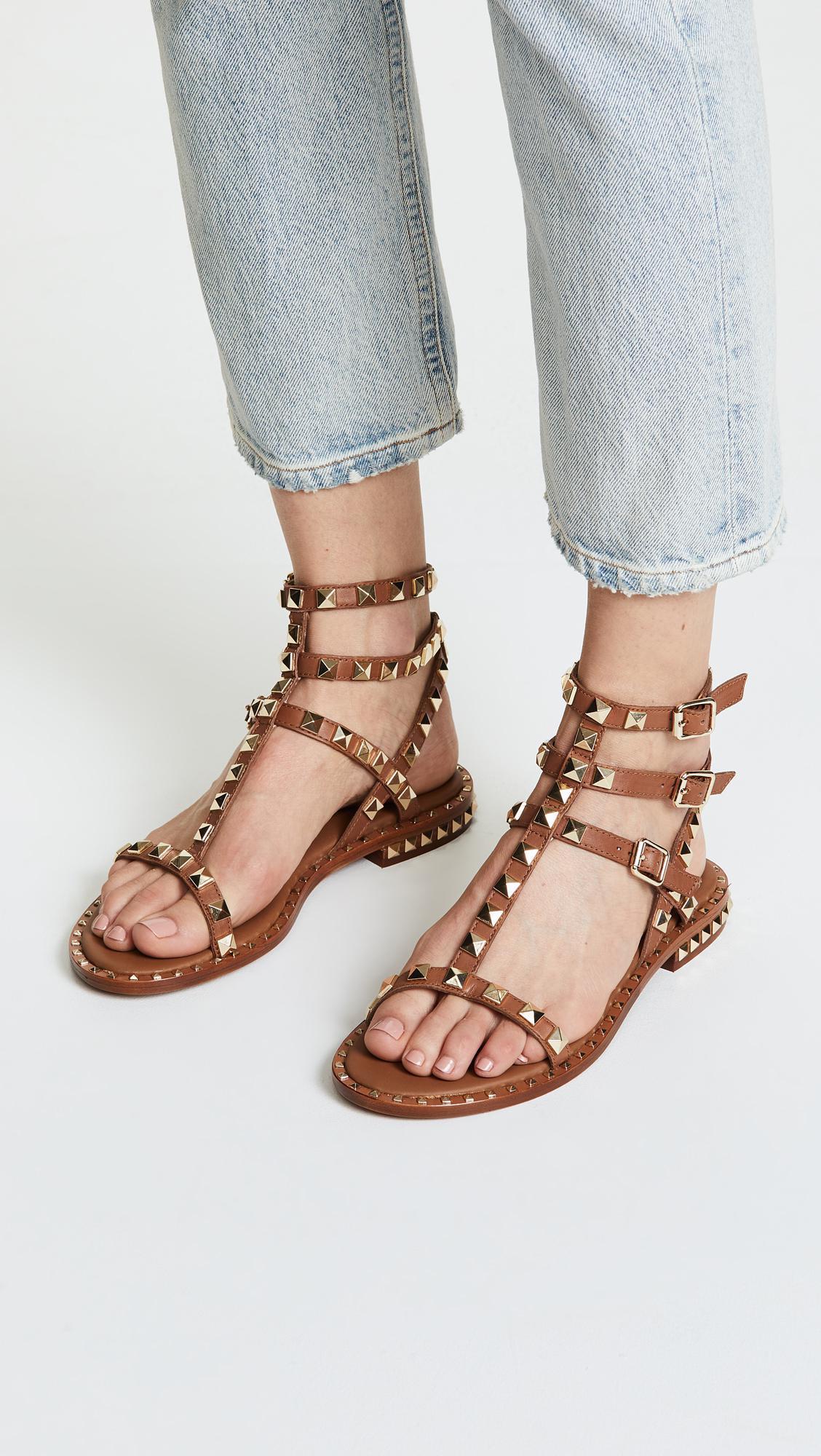 ash poison studded sandals