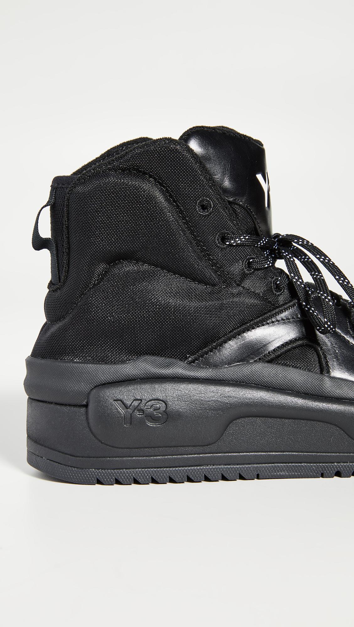 Y-3 Hokori Sneakers in Black/Black/Black (Black) - Lyst