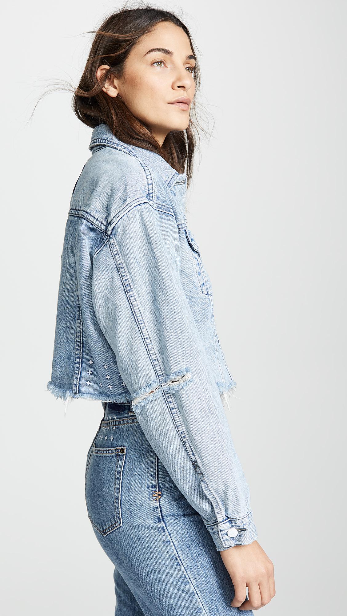 ksubi daggerz crop jacket