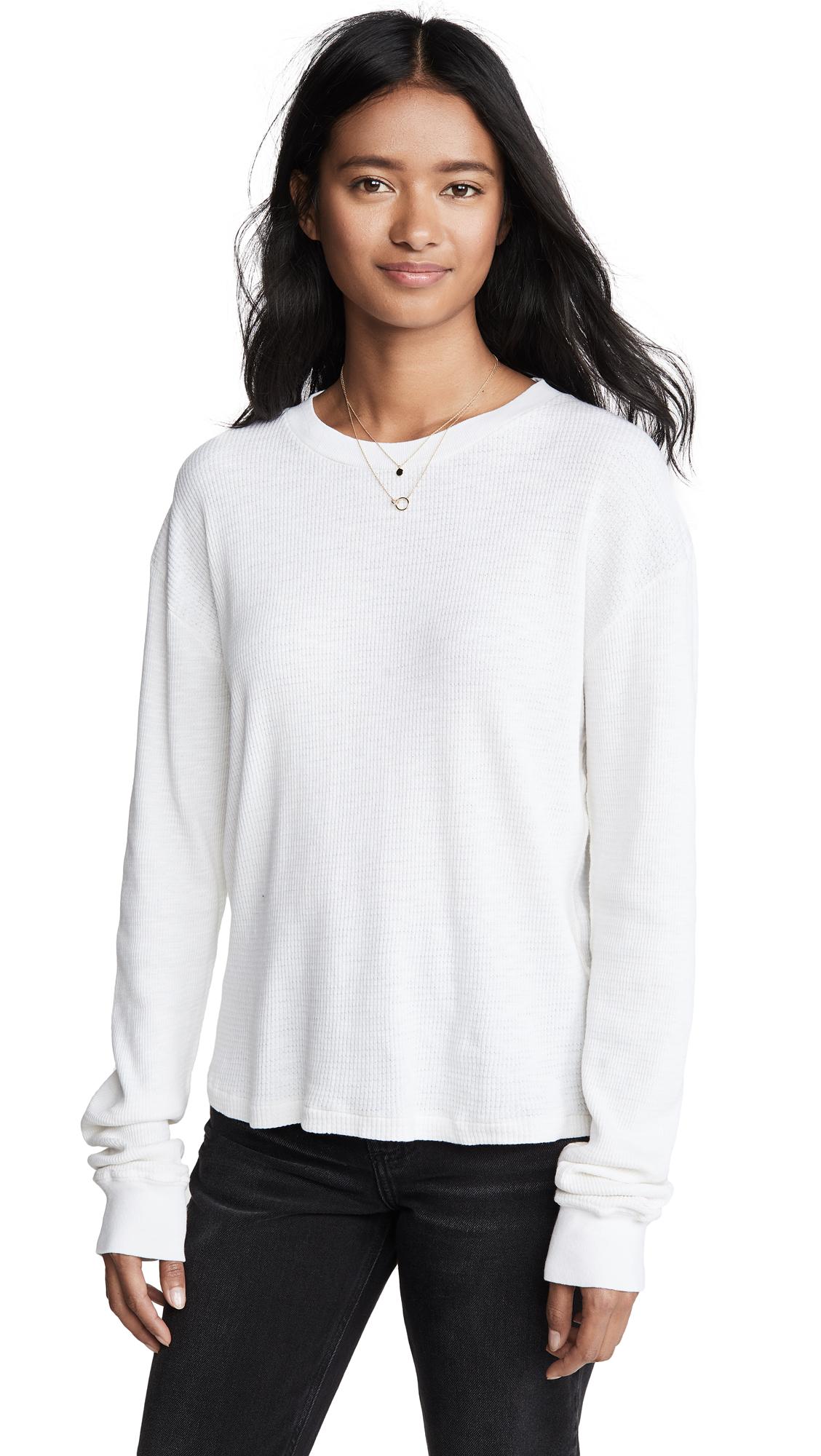 Cotton thermal long sleeve tops Clearance
