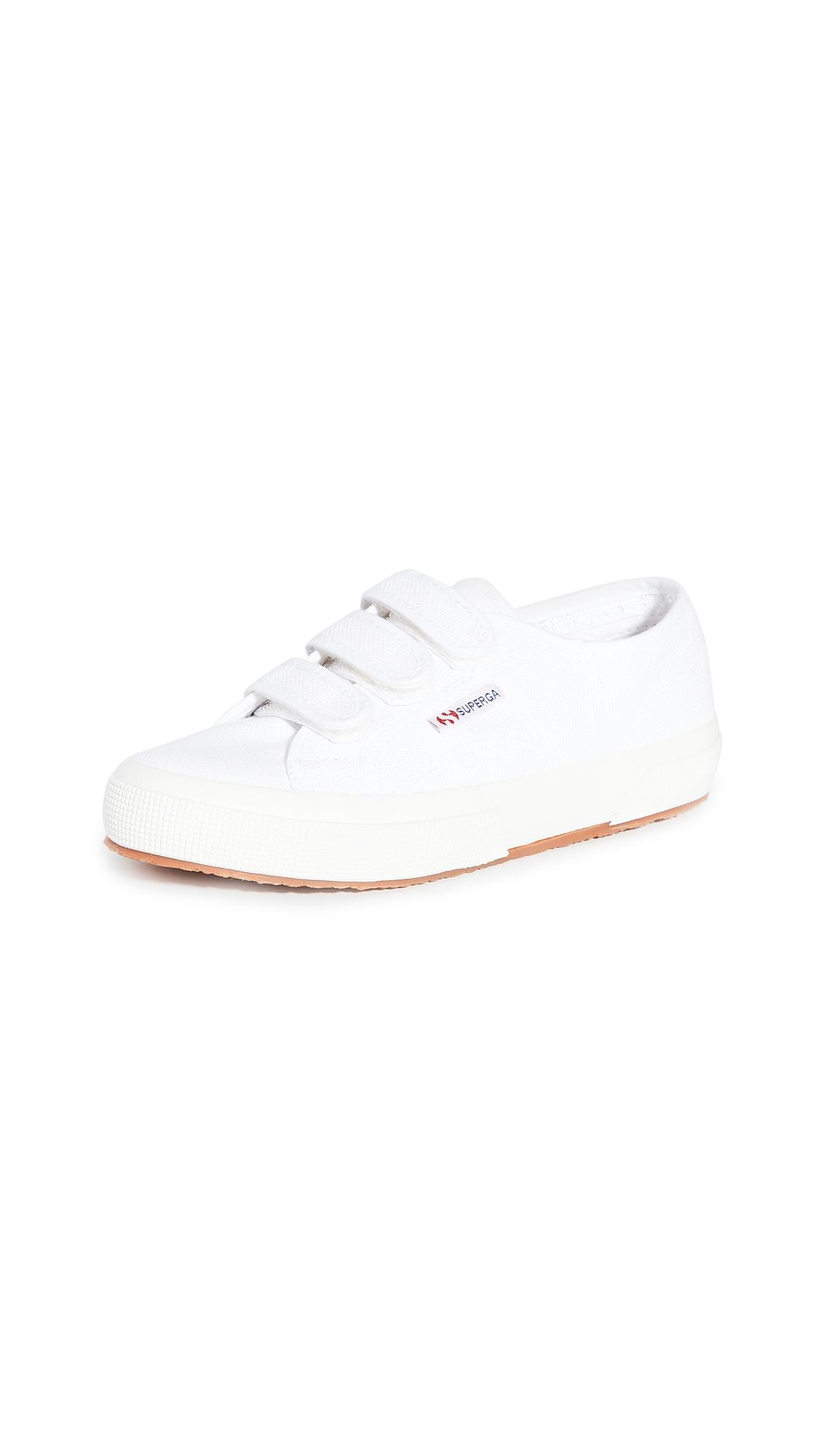 Superga 2750 Velcro Sneakers in White | Lyst