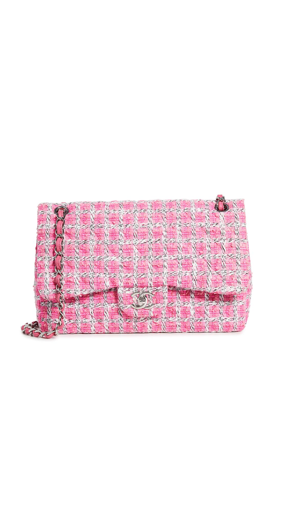 pink chanel tweed bag in 2023  Chanel pink handbags, Chanel tweed bag, Chanel  bag