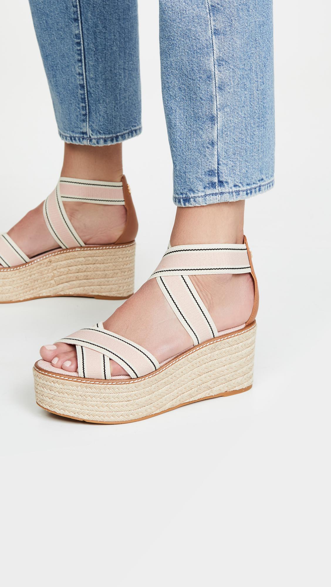 tory burch espadrilles platform