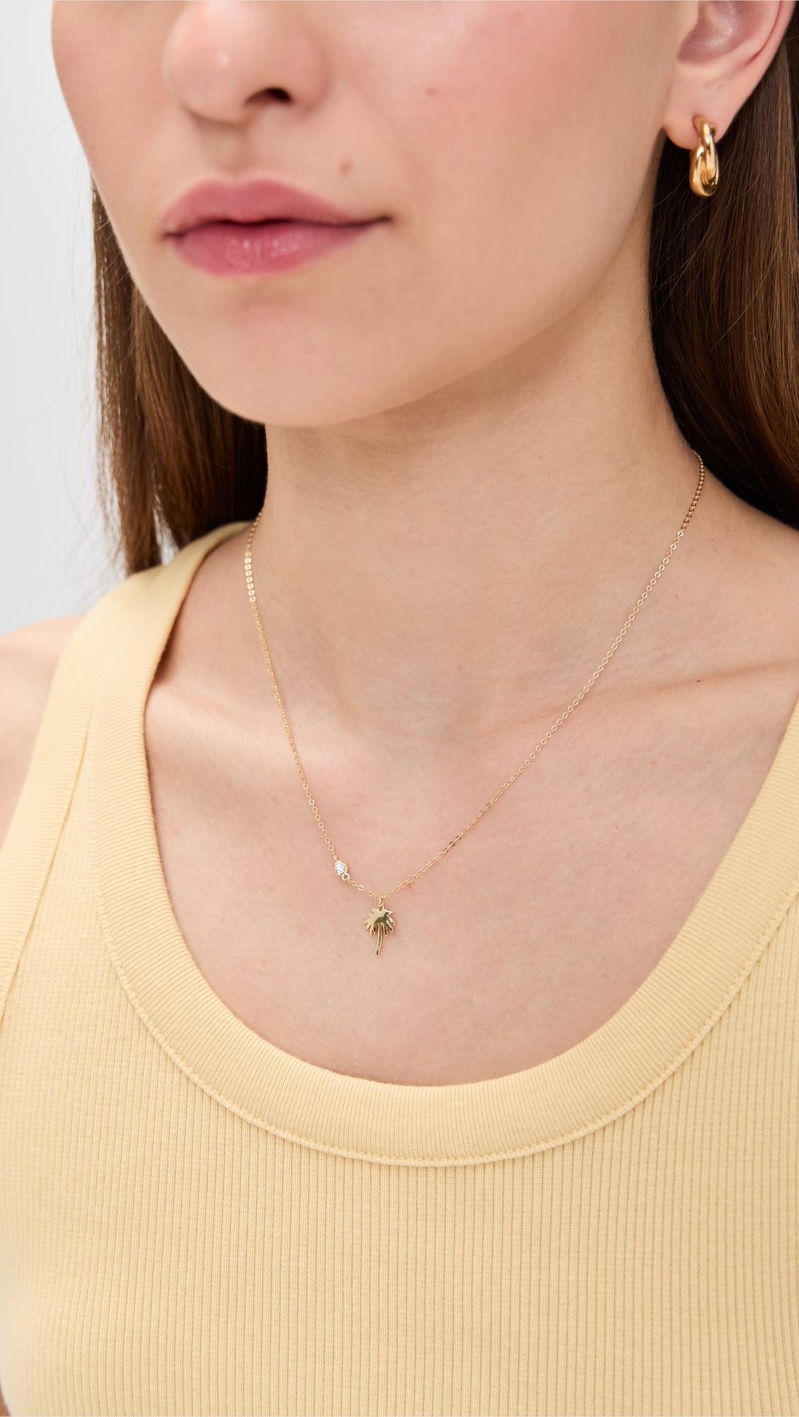シャシ SHASHI Bondi Bezel Necklace SHASHI Bondi Bezel Necklace | Shopbop