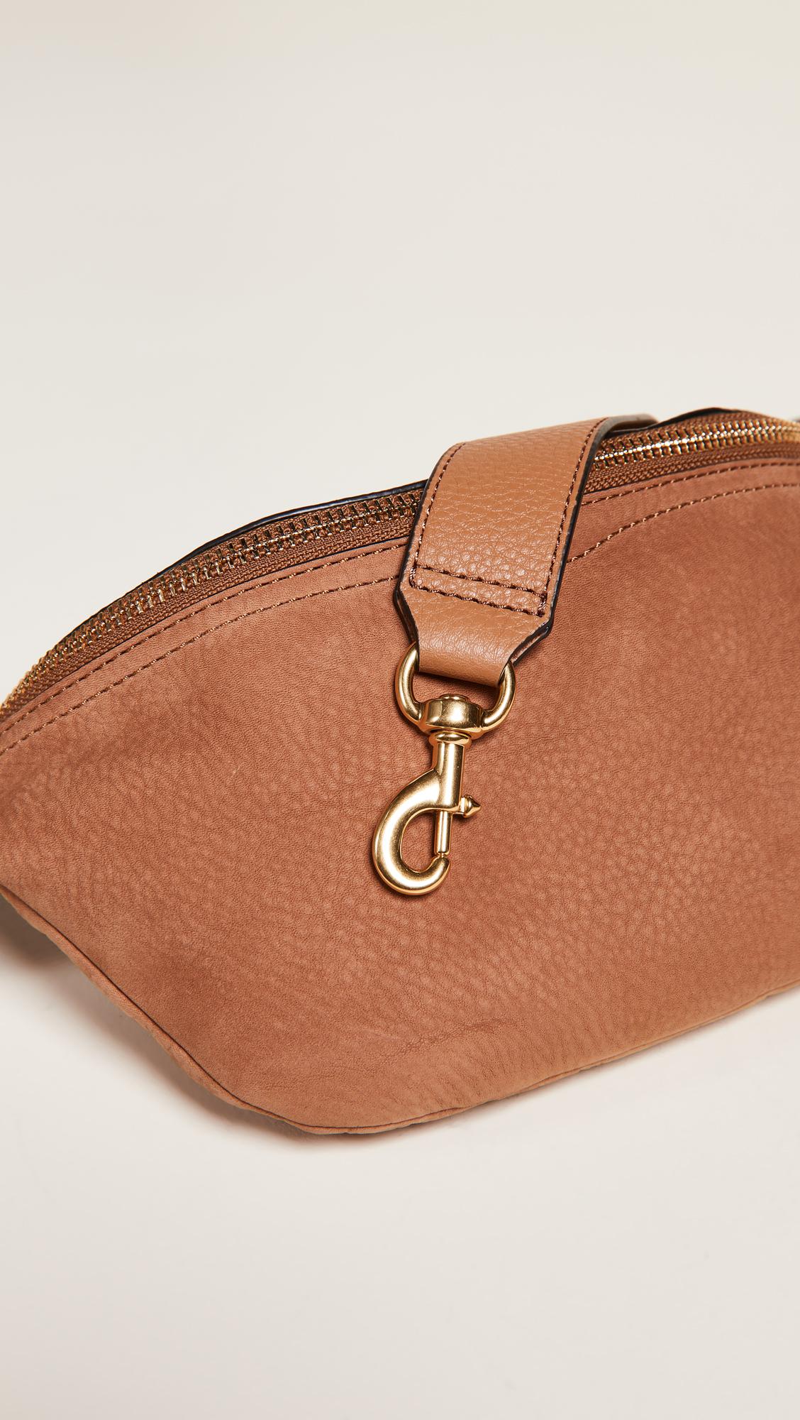 rebecca minkoff bree leather belt bolsa