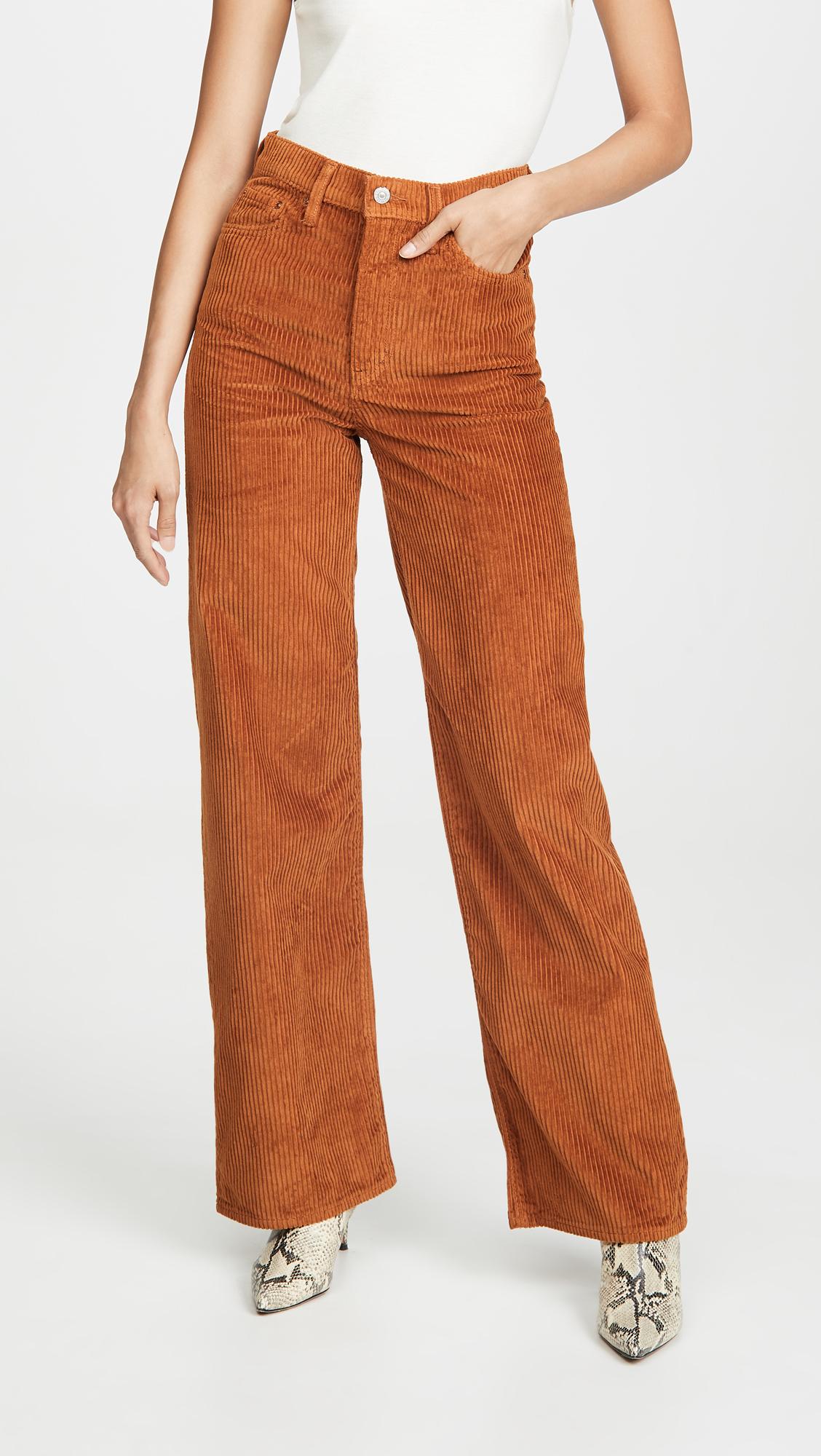 Levi's Denim Ribcage Wide Leg Jeans in 