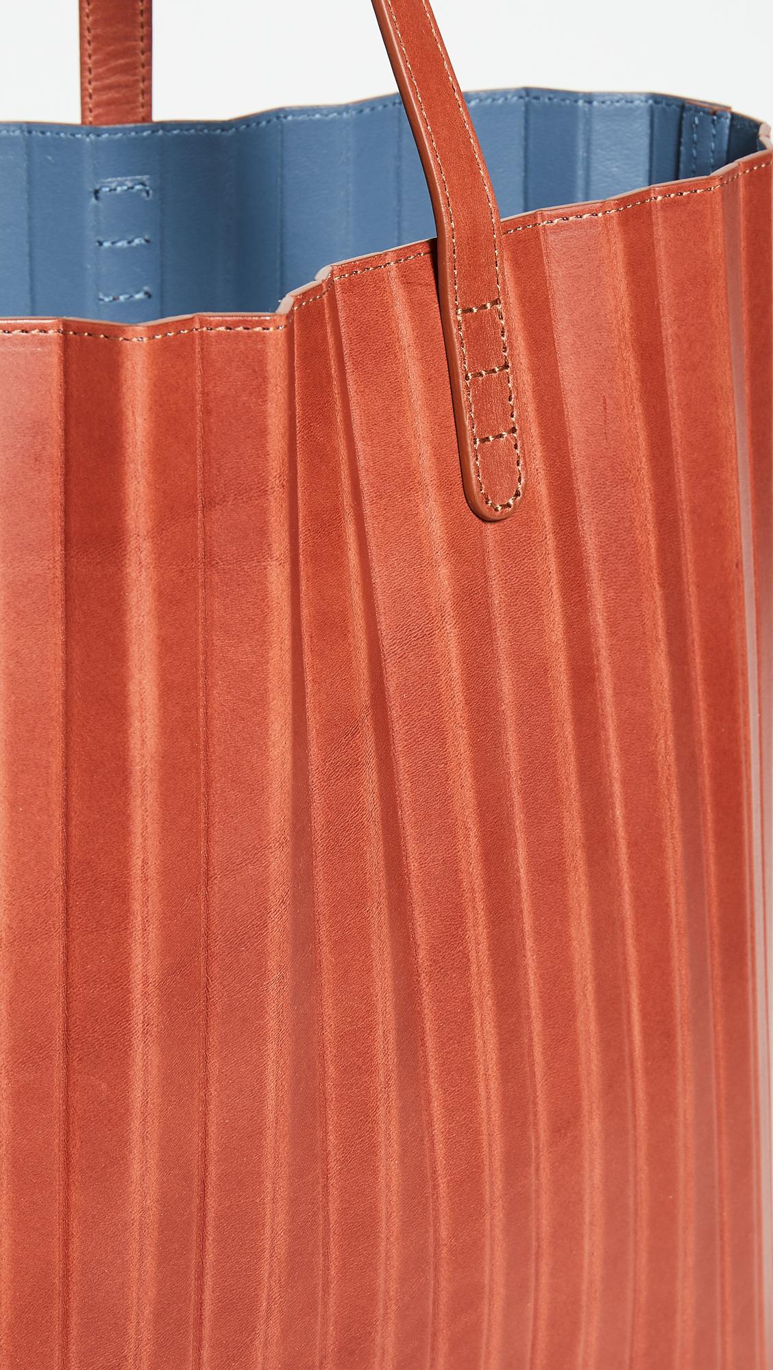 Mansur gavriel sales pleated tote bag