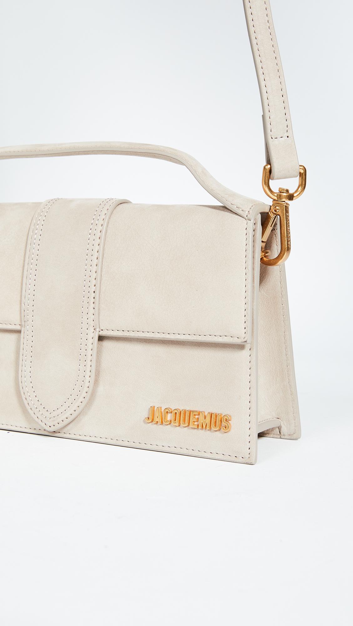 jacquemus le grand bambino bolsa beige