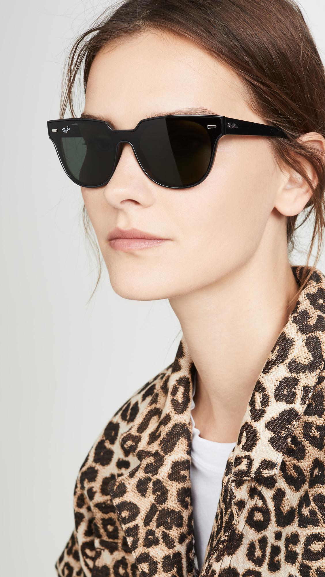 Ray-Ban Blaze Meteor Sunglasses | Lyst