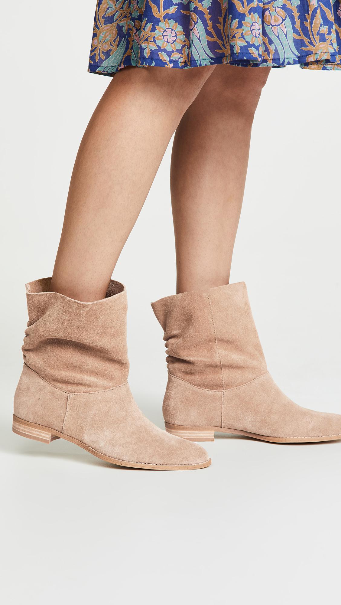 splendid claudia suede booties