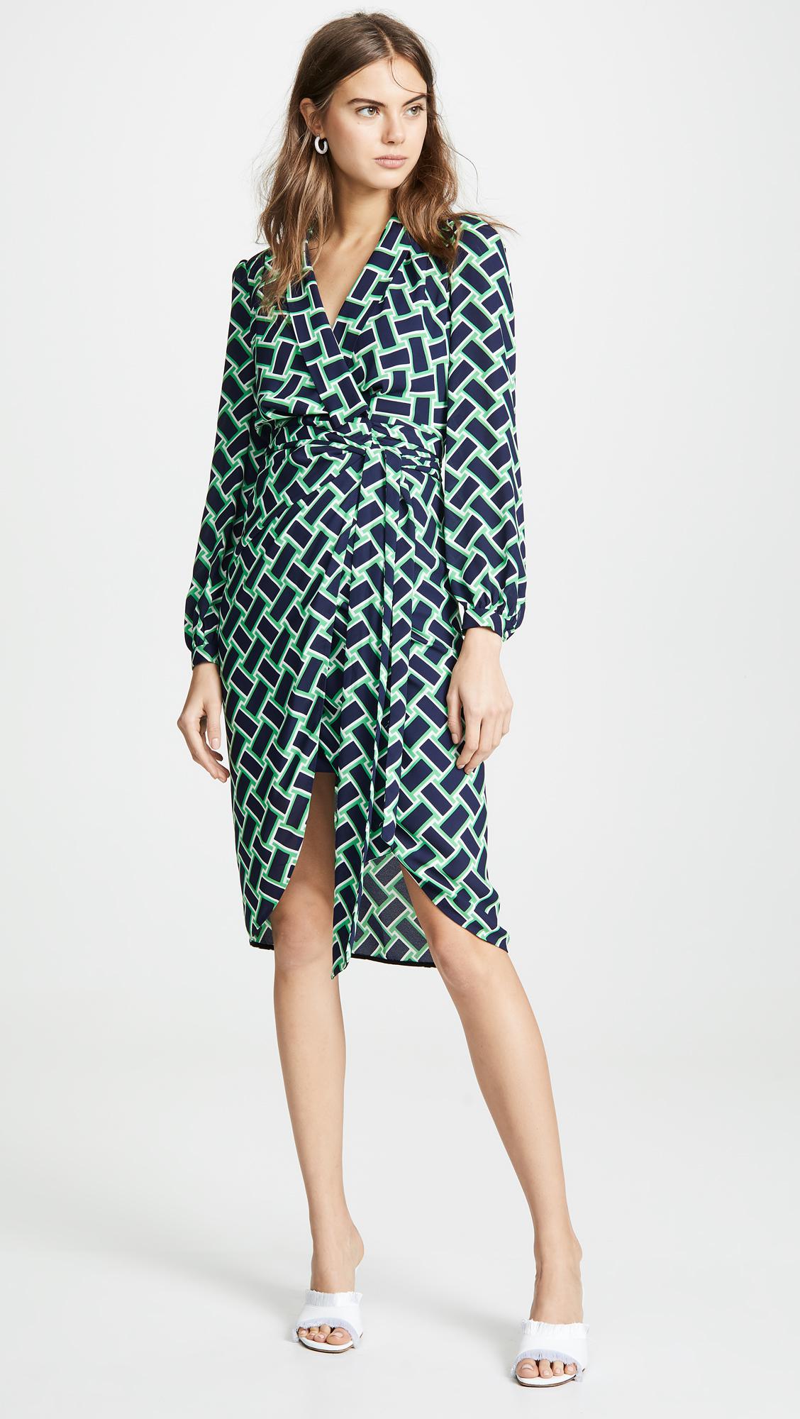 dvf carla tulip dress