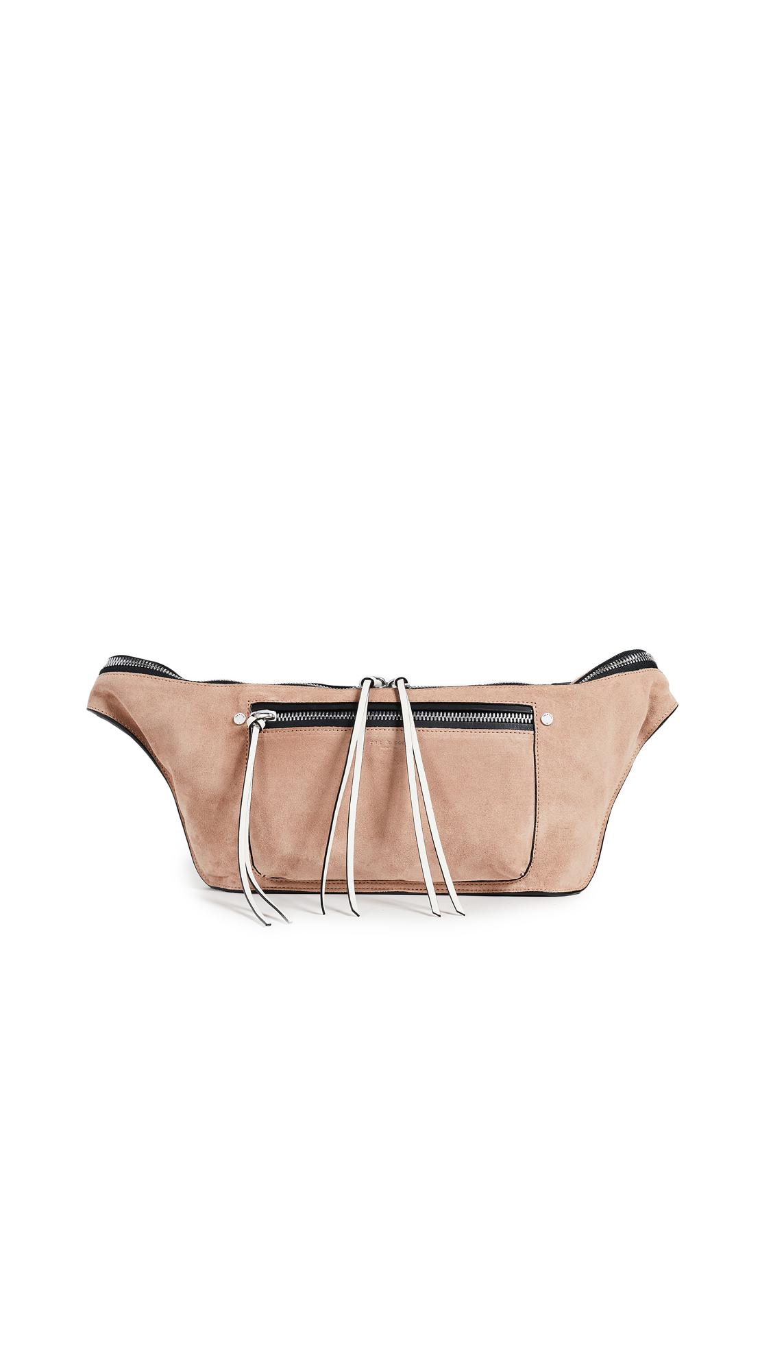 Large Elliot Modular Suede Fanny Pack