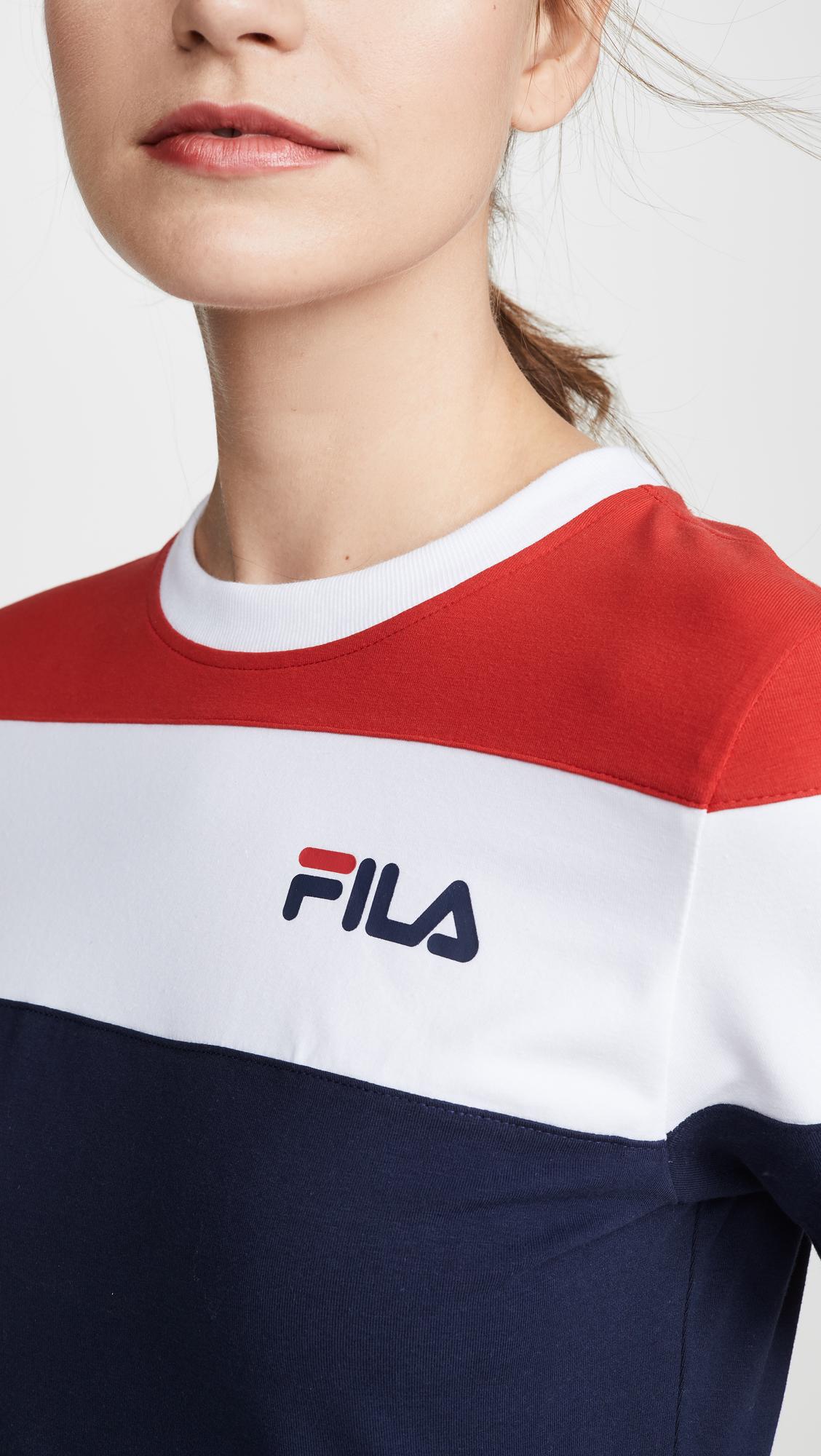 fila maya crop tee