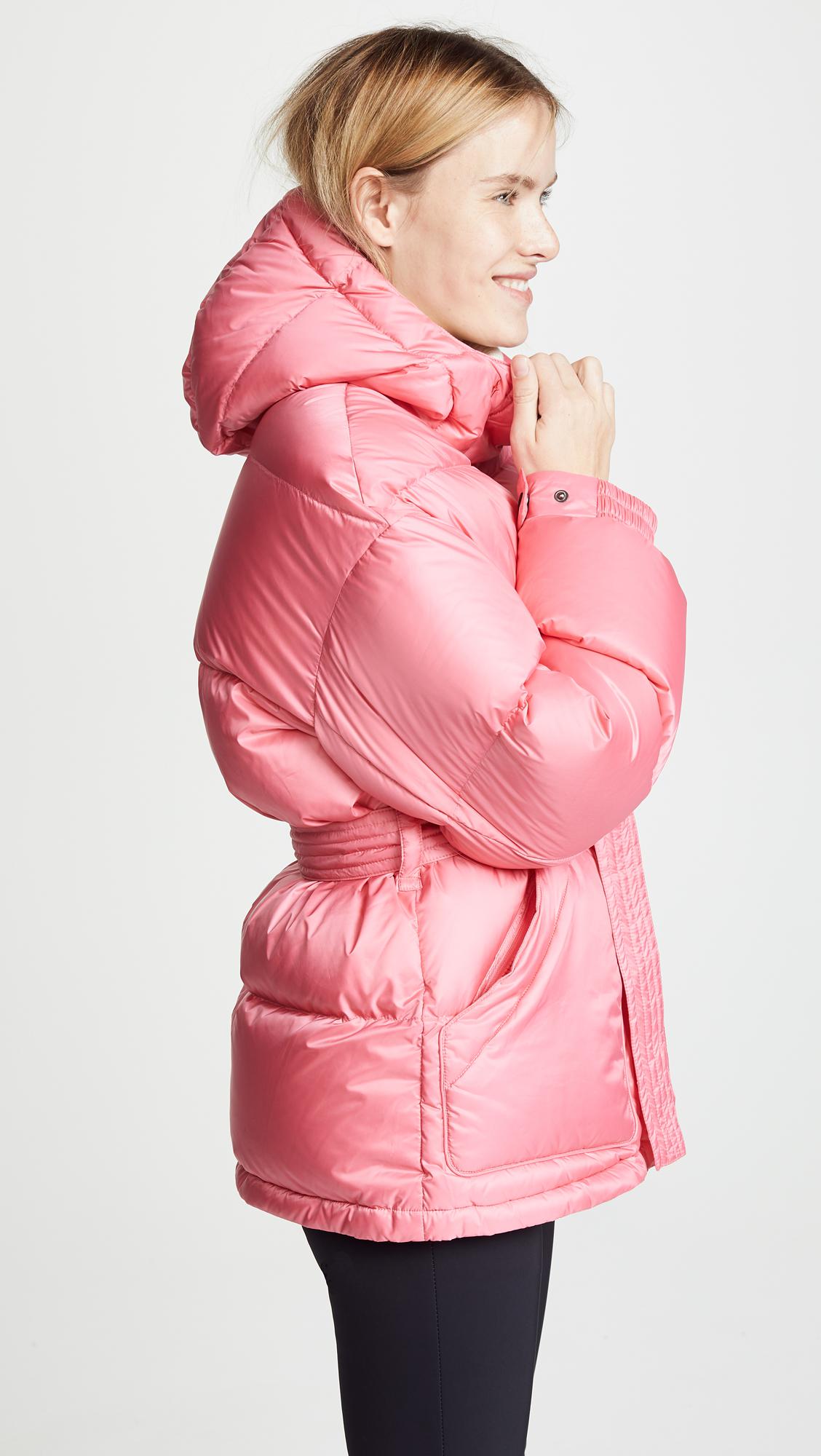 Perfect Moment Oversized Parka in Pink | Lyst