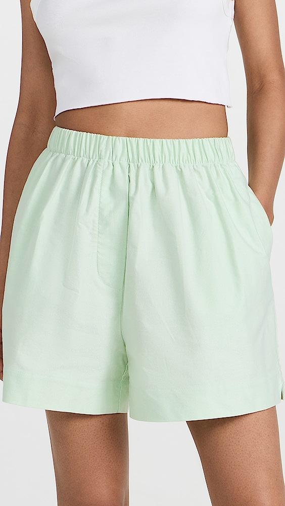 Kika Vargas Connie Shorts in Green | Lyst