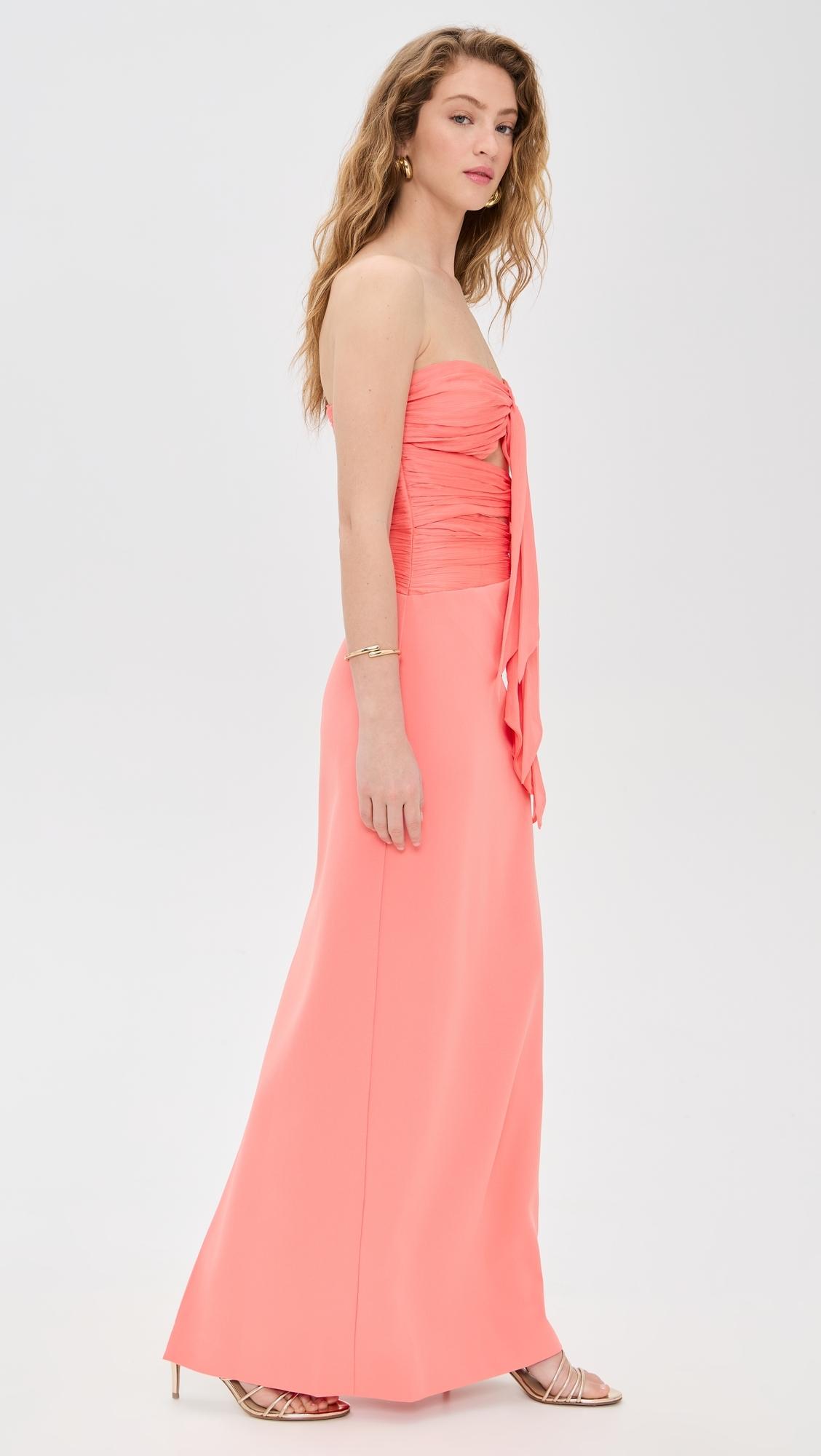 hutton rainbow tulle a line wedding dress Reagan One Shoulder Pleated Hi Lo Maxi Dress – honey