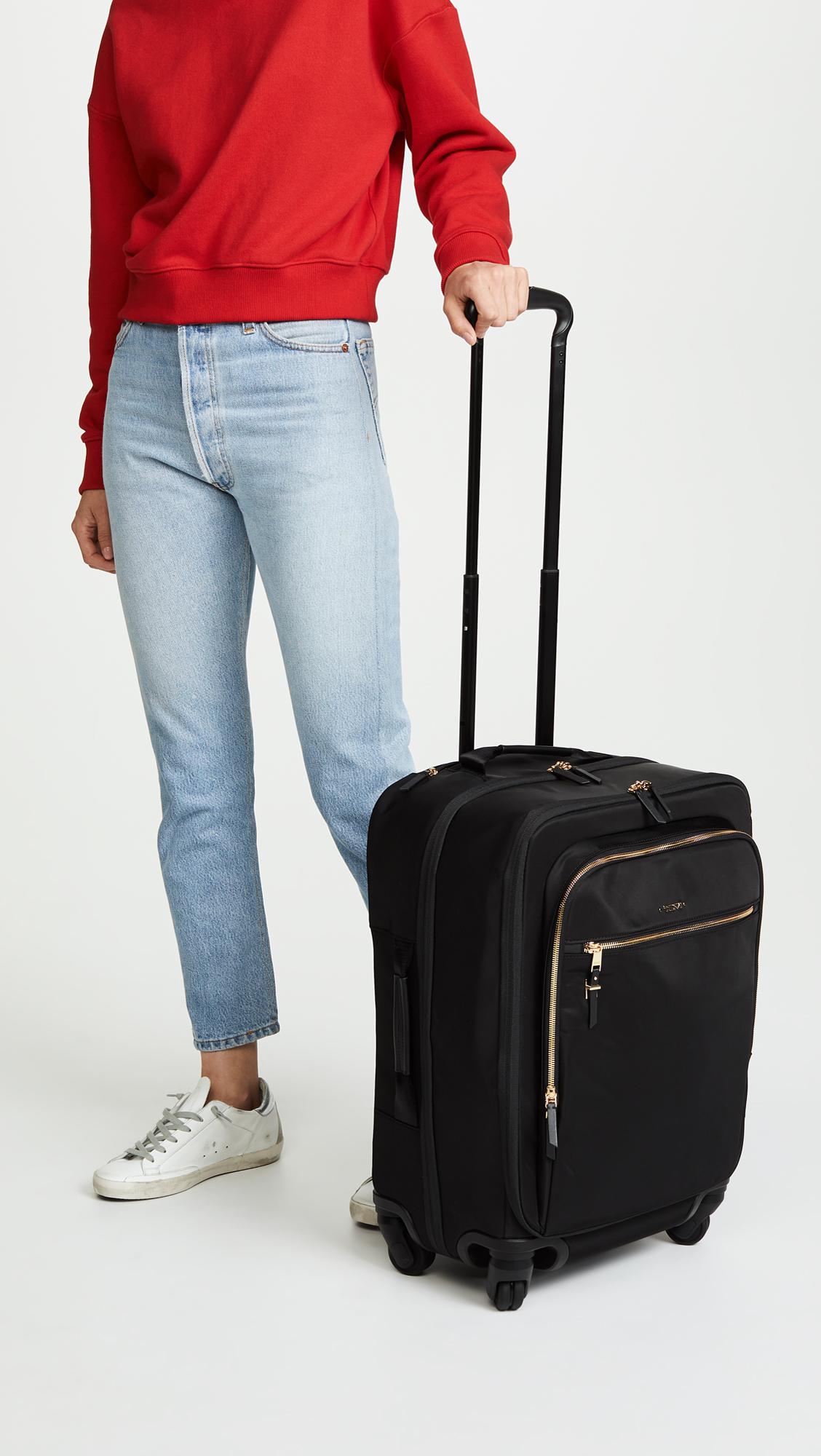 tumi tres leger continental carry on