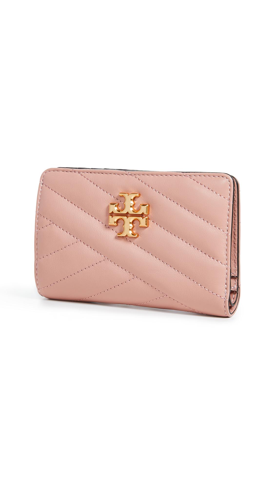 Tory Burch, Bags, Kira Chevron Chain Wallet Brand New In Bag Pink Moon