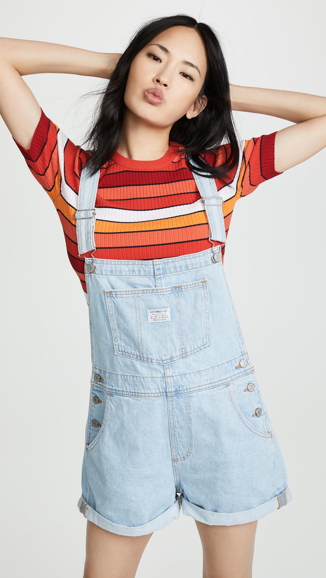 levis short and sweet vintage overall