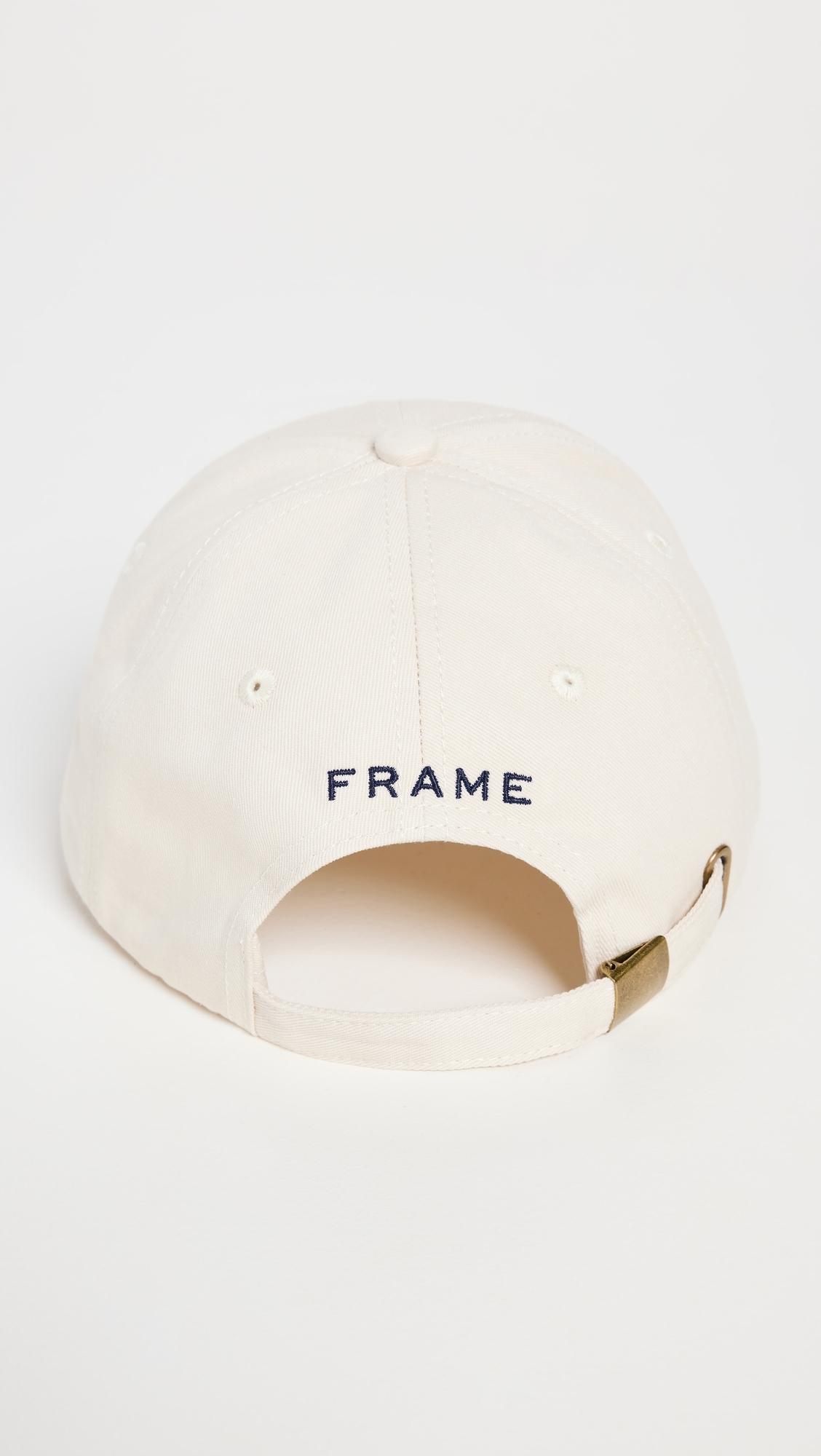 FRAME X Ritz Paris Baseball Cap in White | Lyst