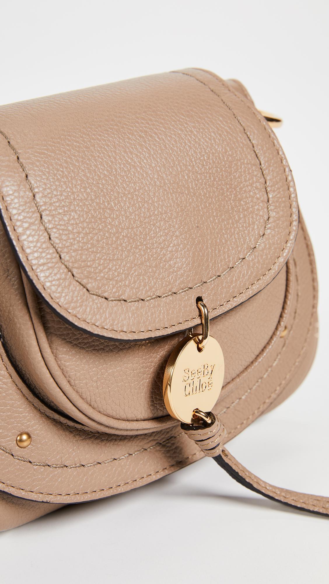 See By Chloé Susie Small Saddle Bag in Natural | Lyst