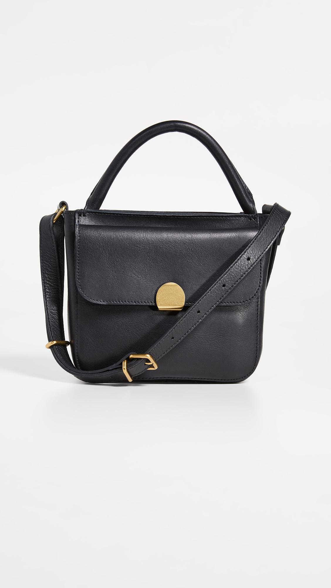 Madewell The Mini Abroad Crossbody Bag in Black | Lyst