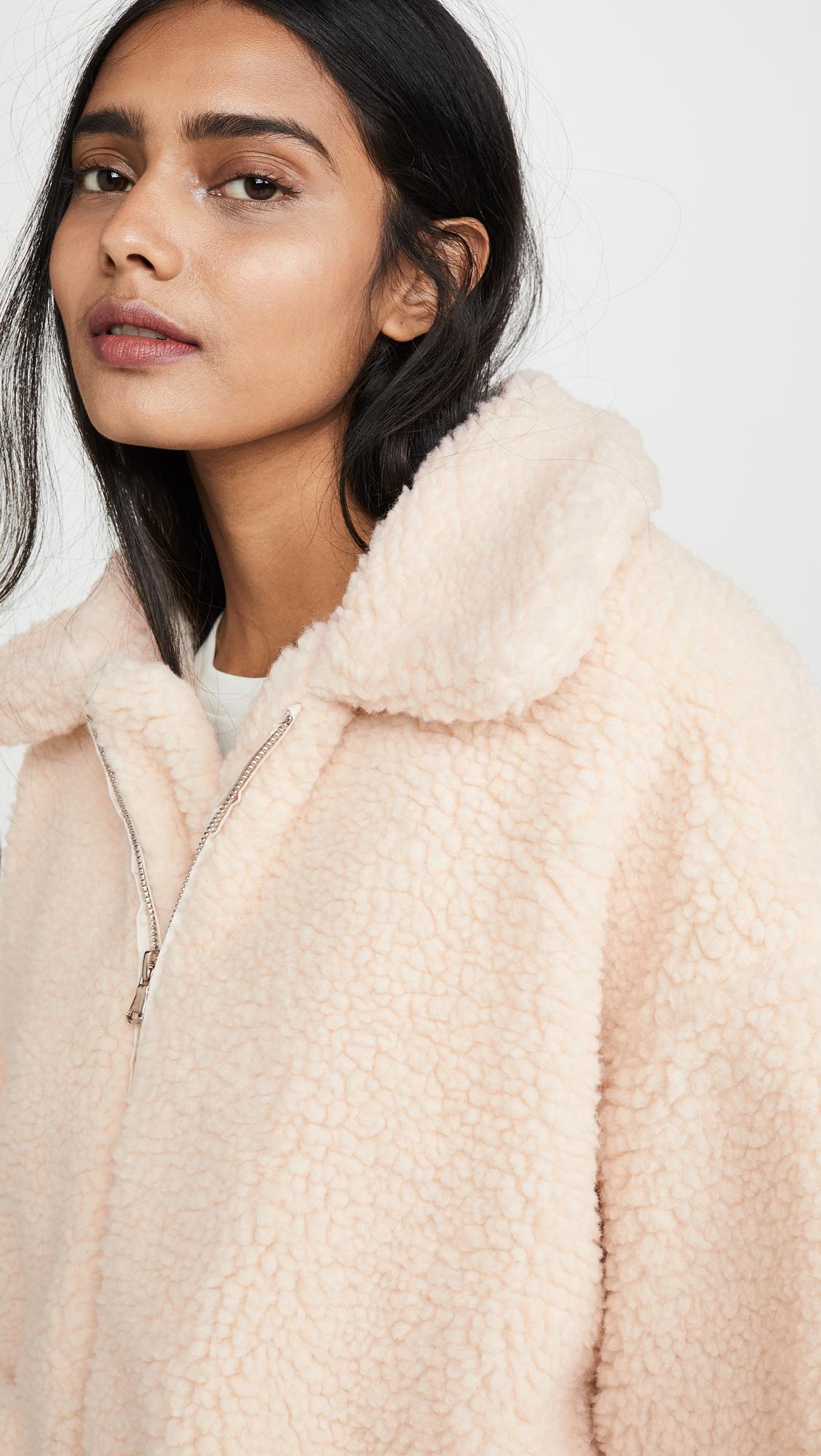 I.AM.GIA Synthetic Pixie Coat in Cream (Natural) - Lyst
