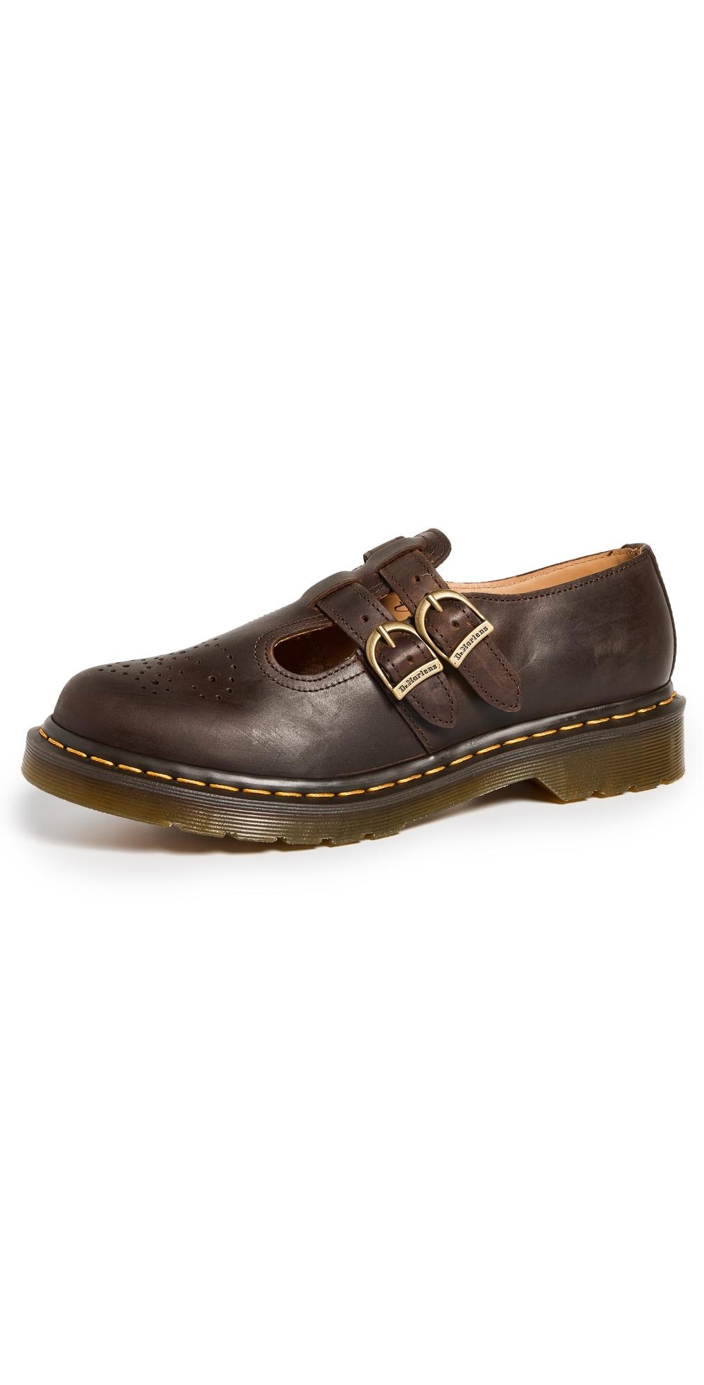 Doc marten mary janes brown online
