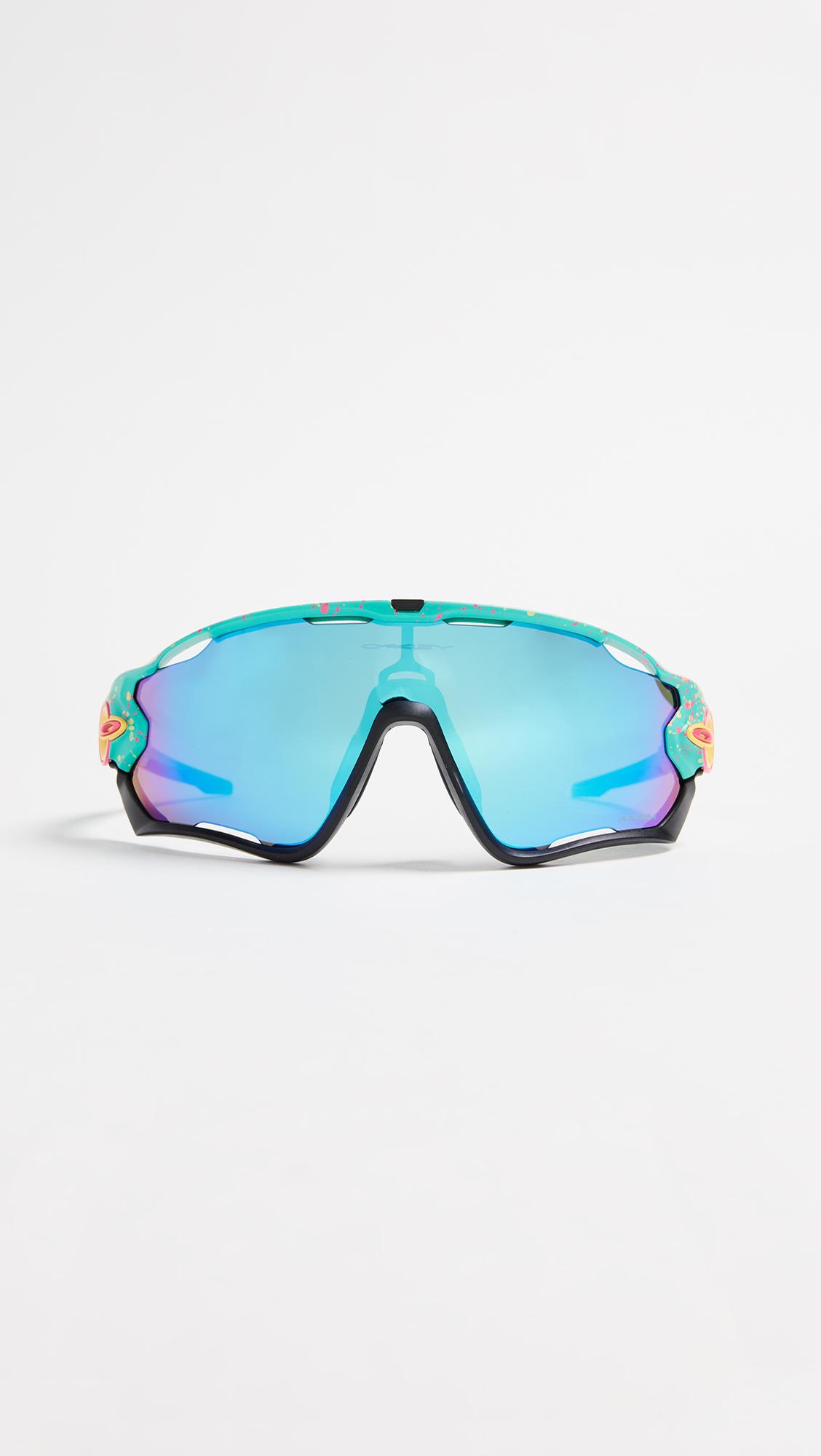 Oakley Jawbreaker Sunglasses in Blue | Lyst
